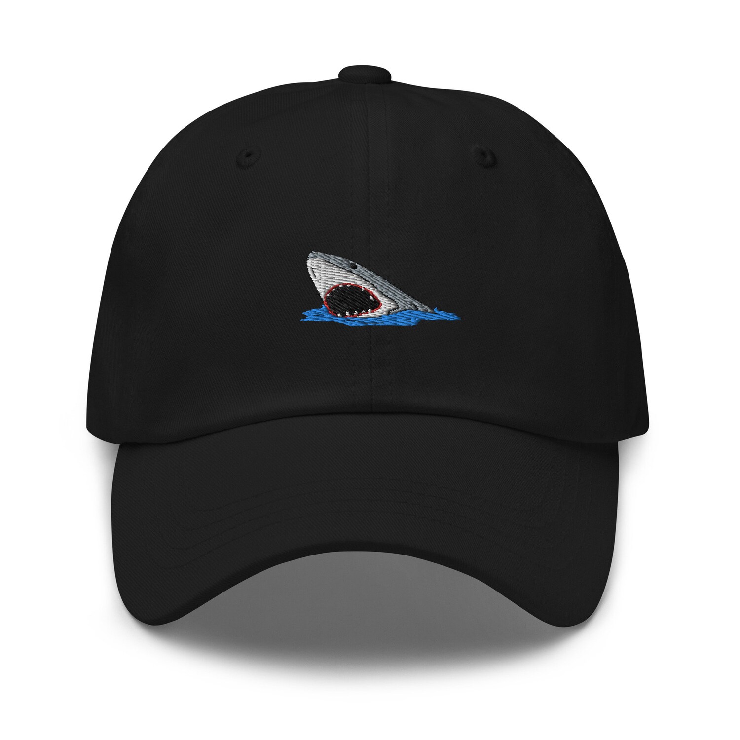 Shark Mouth Dad Hat - Embroidered Baseball Cap for Sea Lovers image 2