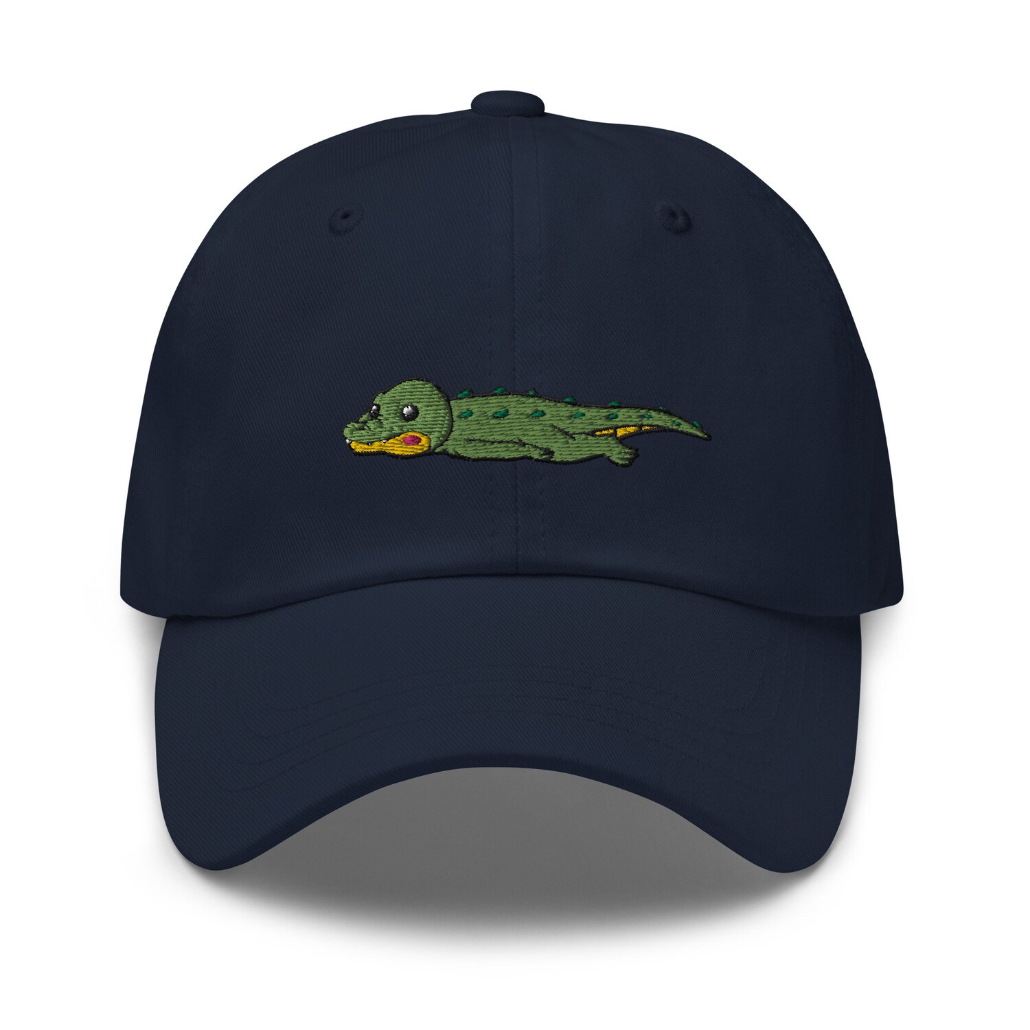 Alligator Embroidered Dad Hat - Adjustable Baseball Cap Funny Wildlife Mom Crocodile Beach Gift image 3