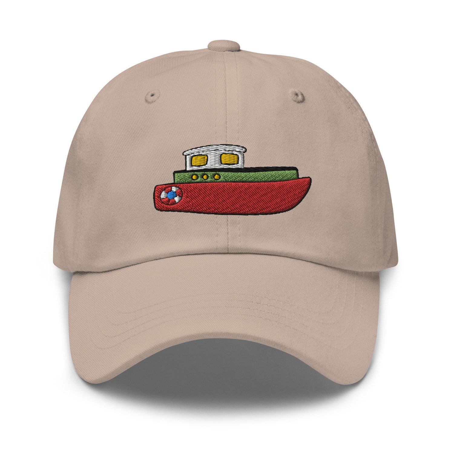 Tugboat Ship Embroidered Dad Cap - Baseball Hat Captain & Ship Lover Gift image 4