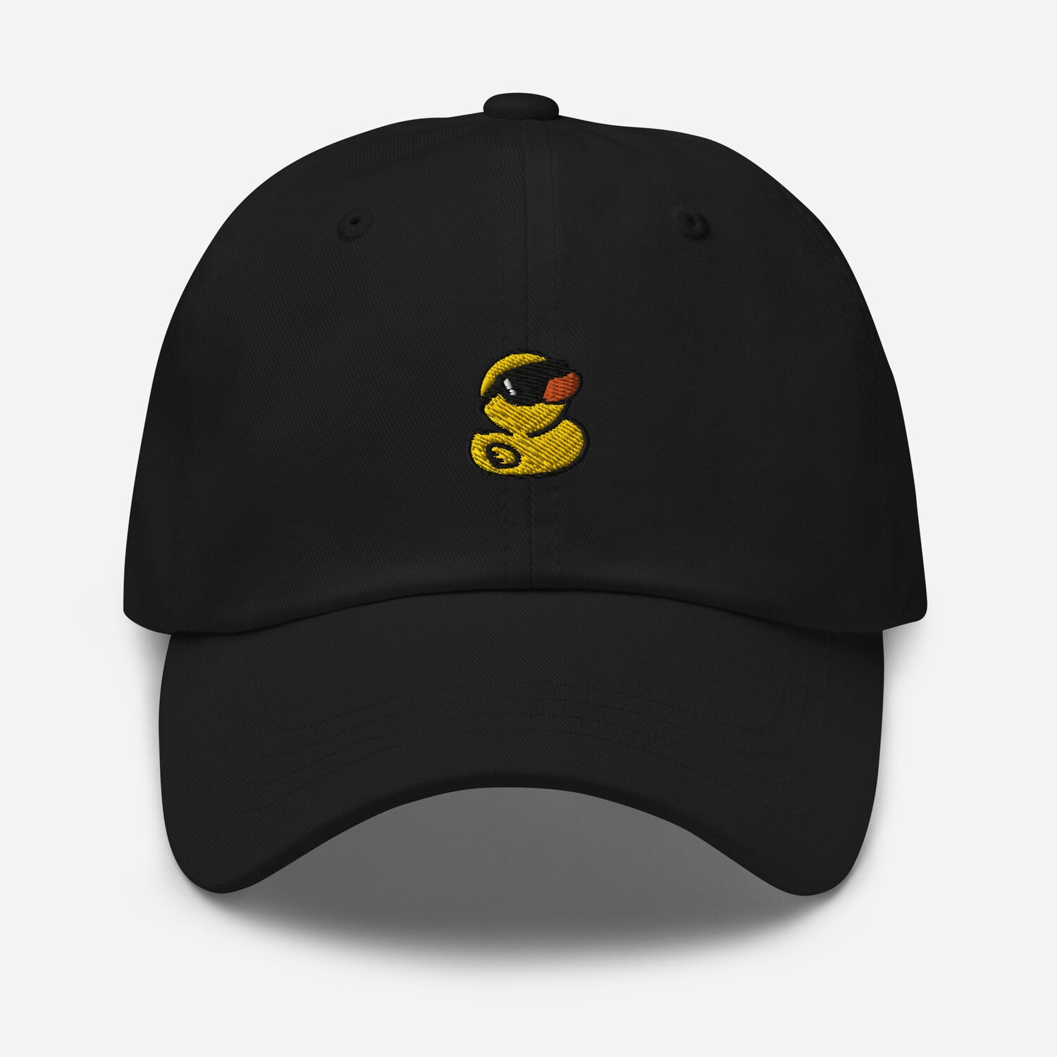 Rubber Duck Embroidered Dad Hat - Adjustable Unisex Baseball Cap Gift image 1