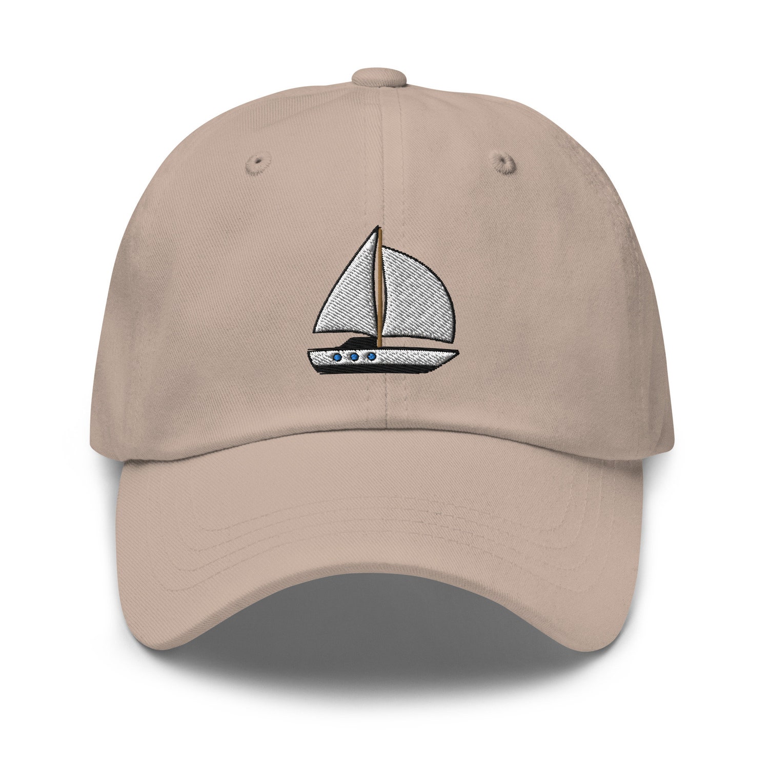 Sail Boat Baseball Dad Cap - Funny Sailor Gift Embroidered Hat image 1