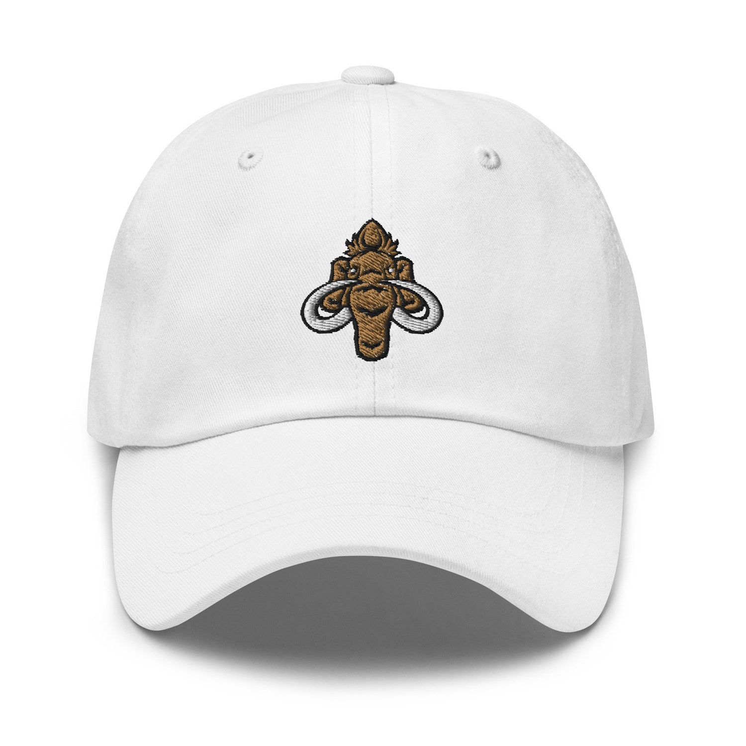 Woolly Mammoth Embroidered Dad Hat Unisex Baseball Cap image 3