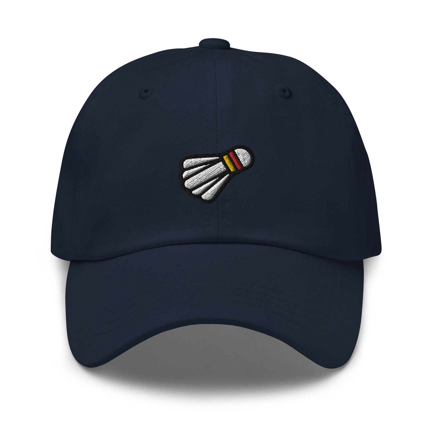 Badminton Birdie Dad Hat - Embroidered Unisex Baseball Cap image 2