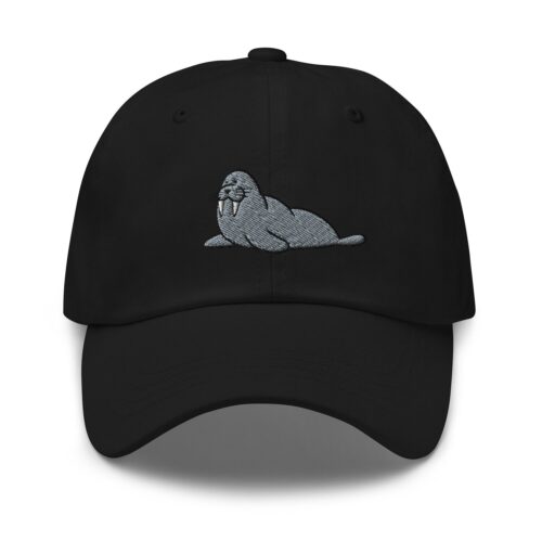 Walrus Lover Embroidered Unisex Dad Cap image 1