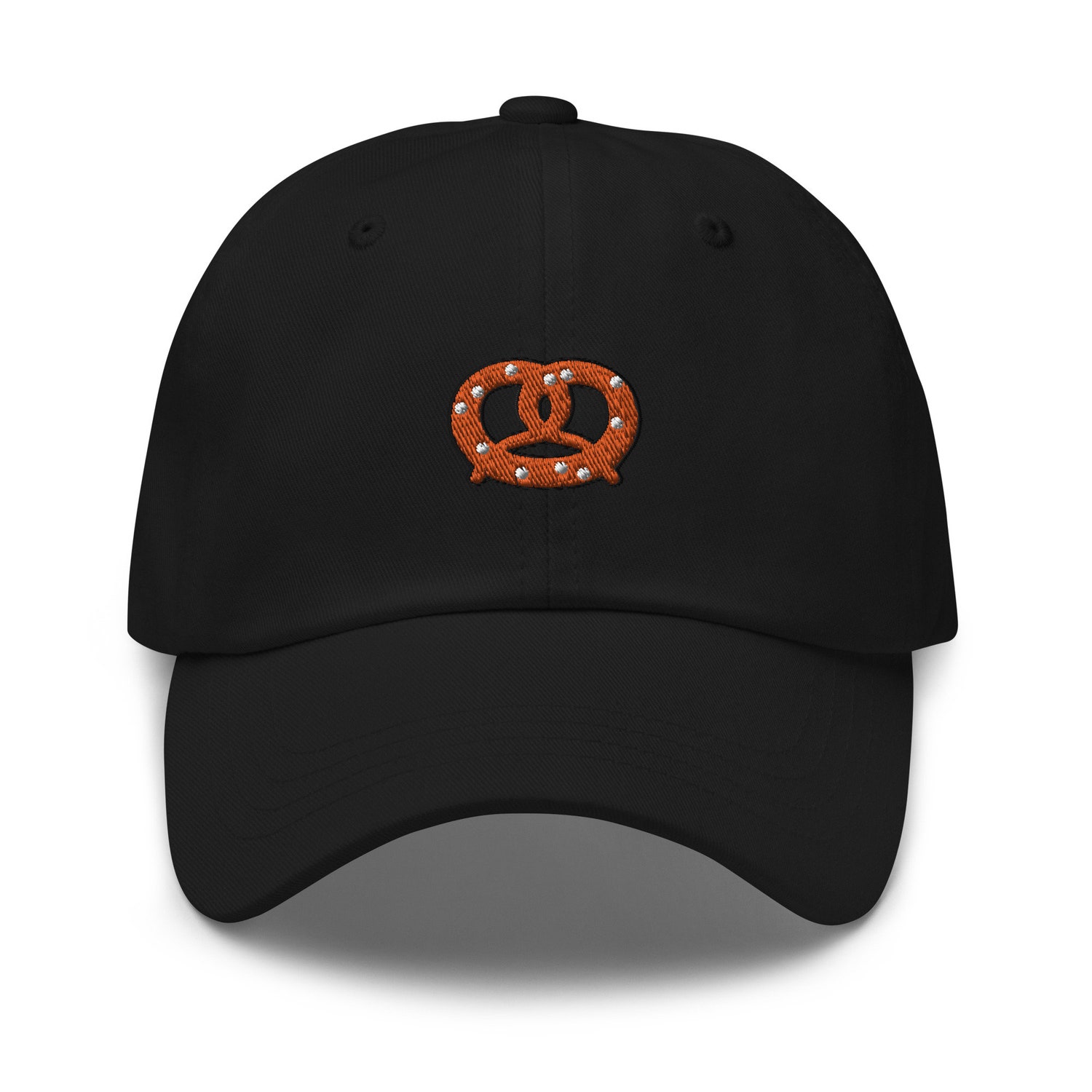 Embroidered Pretzel Lover Dad Hat - Baseball Cap Funny Gift for Pretzel Fans image 2