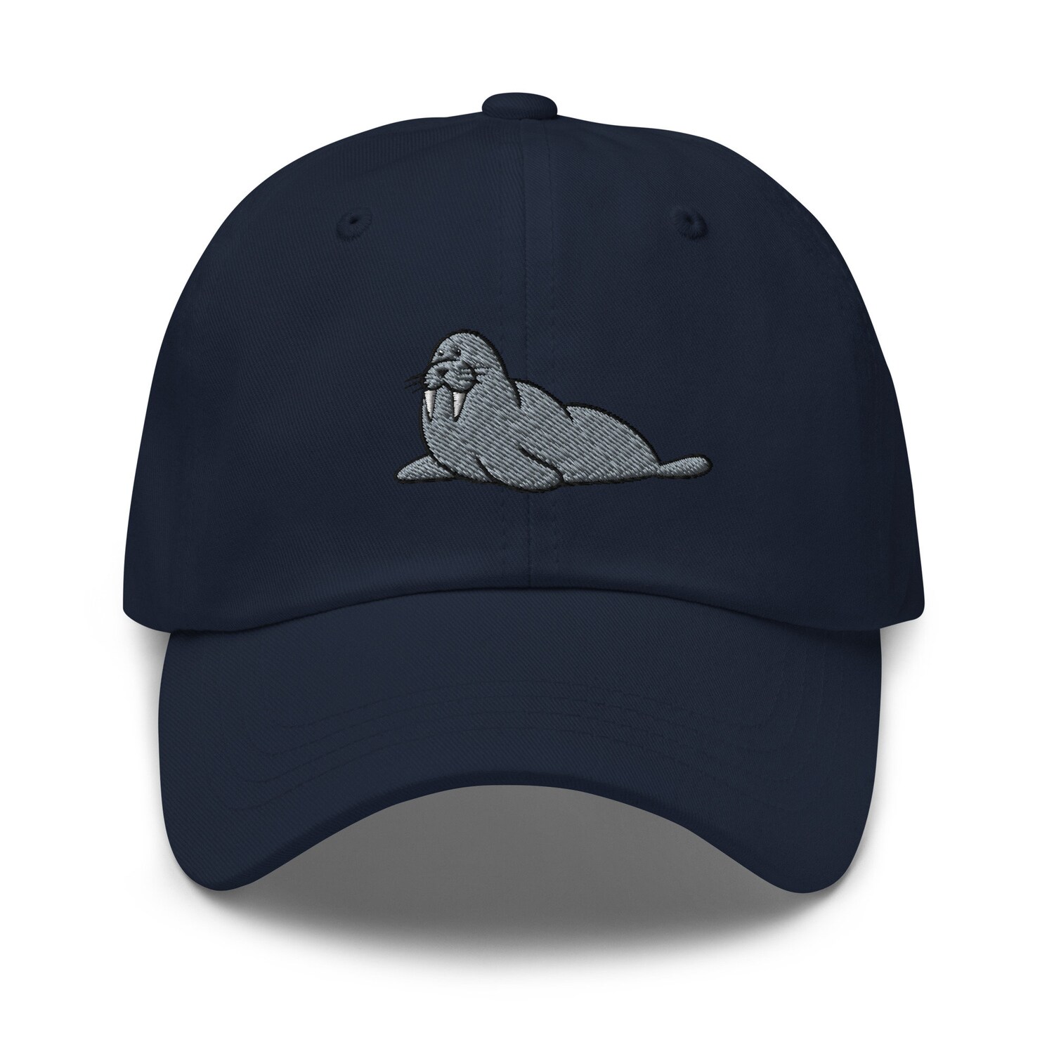 Walrus Lover Embroidered Unisex Dad Cap image 2