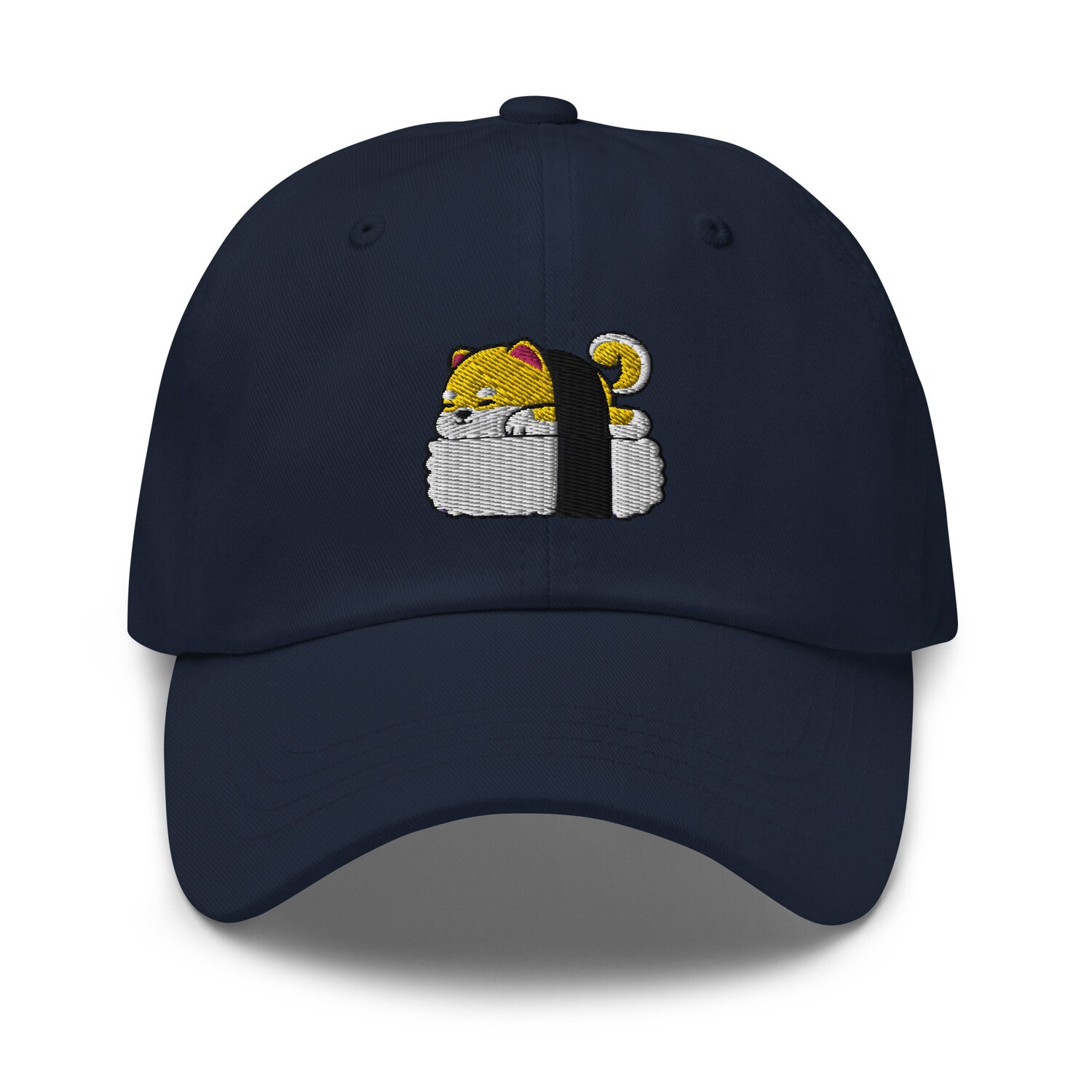 Sushi Shiba Inu Dad Hat - Funny Shiba Inu Owner Gift Embroidered Unisex Baseball Hat image 3