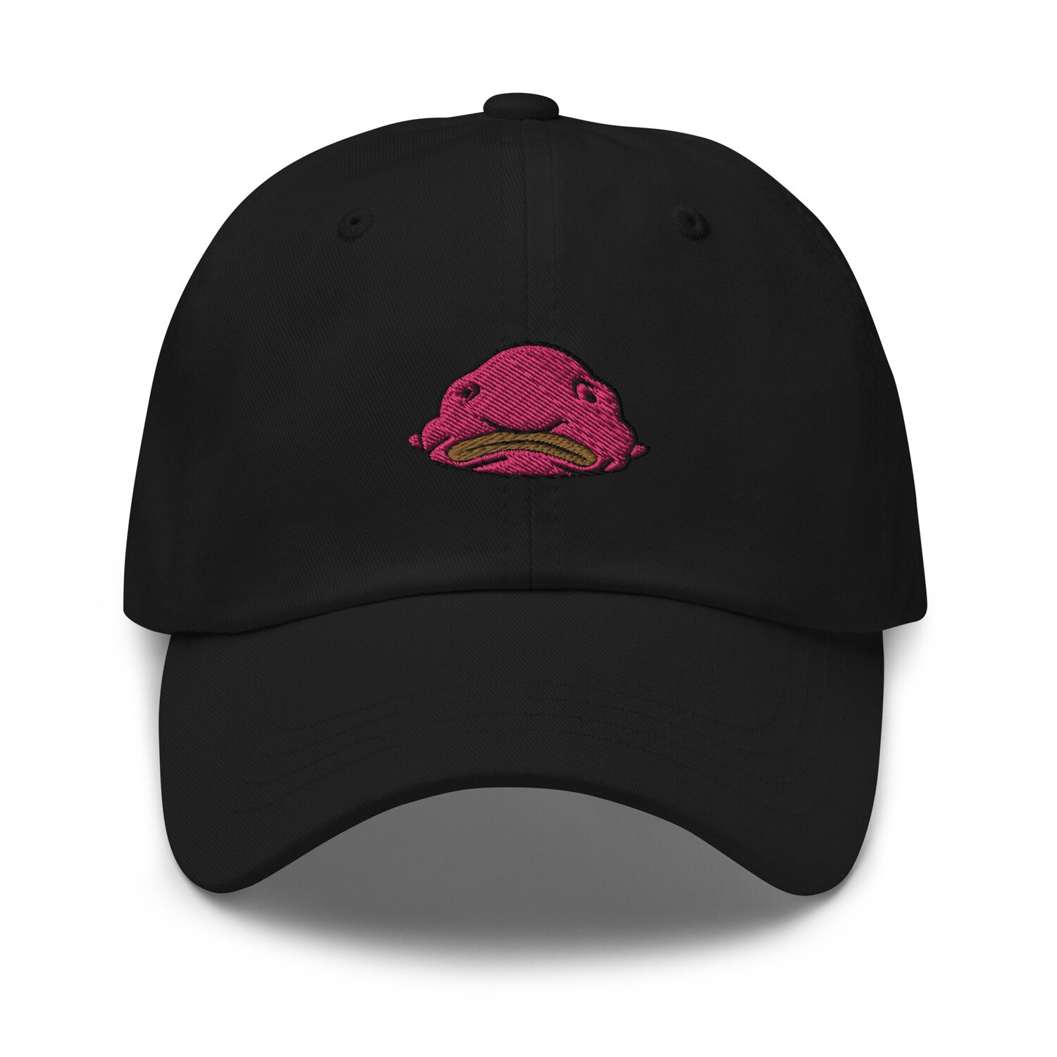 Funny Blobfish Dad Hat - Cute Embroidered Unisex Baseball Cap Gift image 2