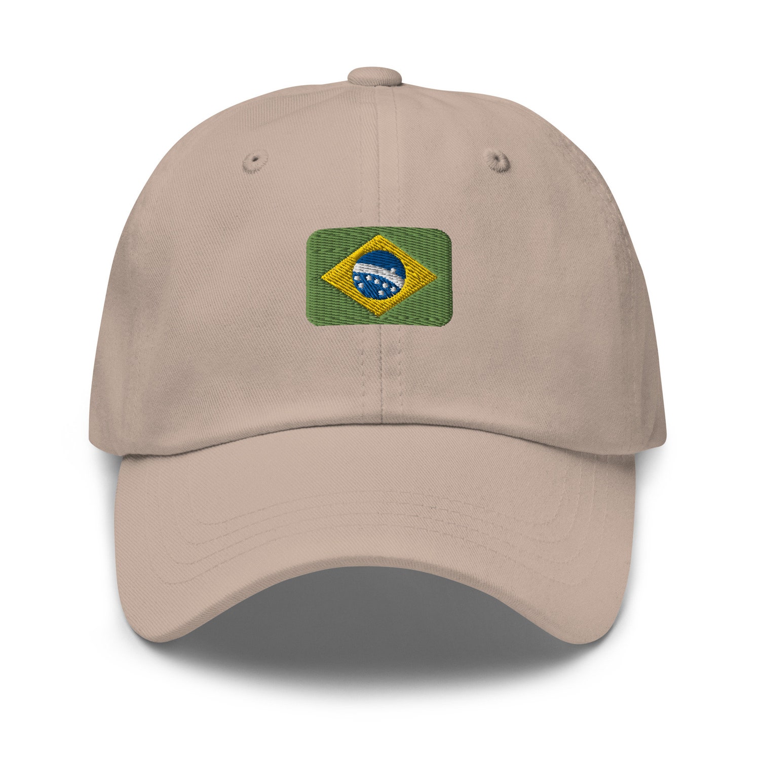 Brazil Embroidered Dad Hat - Brazilian Flag Unisex Adjustable Cap Gift image 6