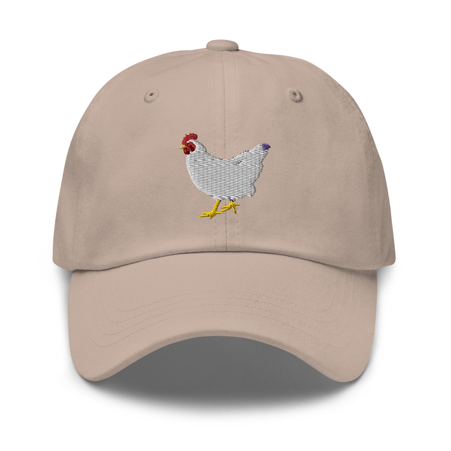 Chicken Hen Embroidered Dad Hat - Farm Baseball Cap for Men and Women image 6