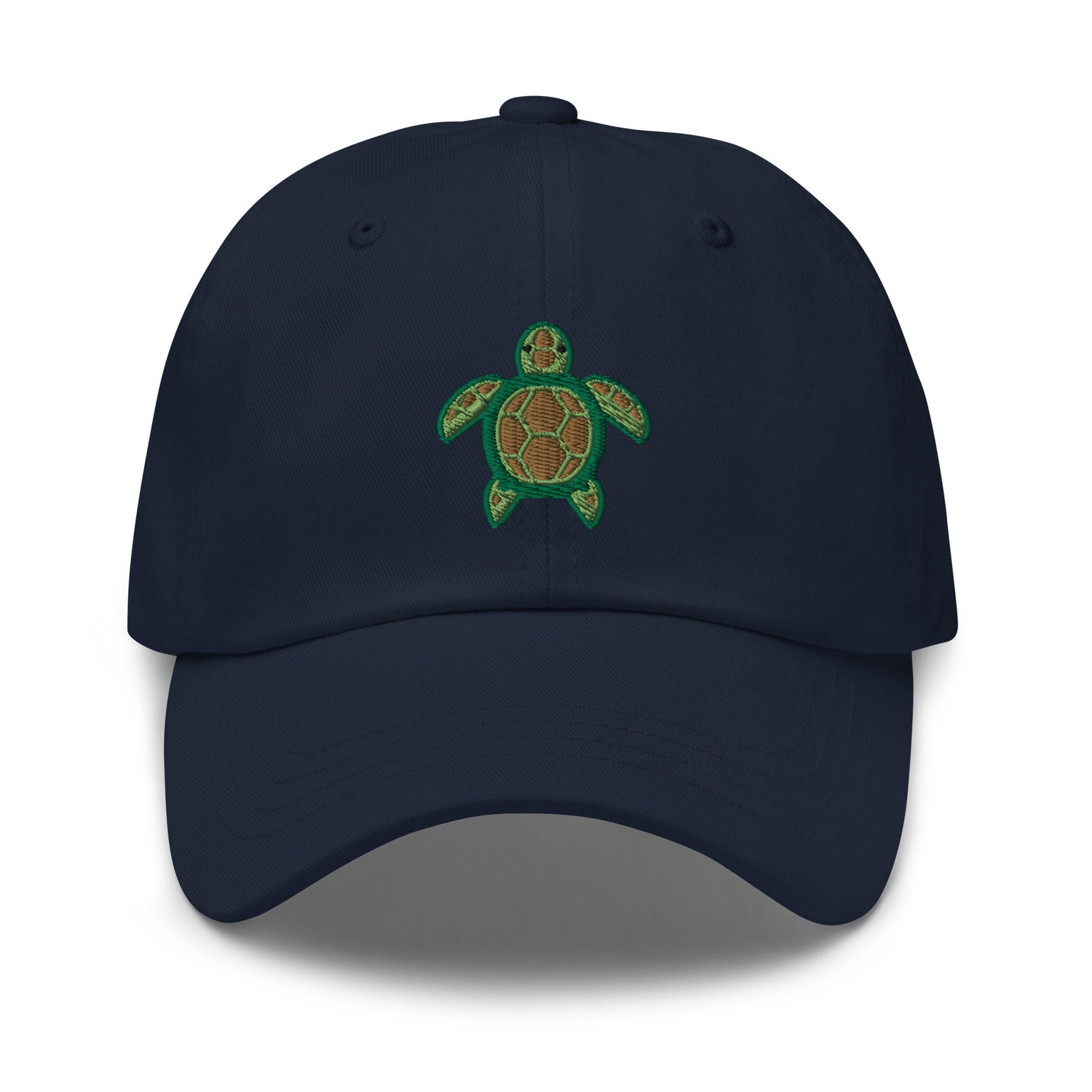 Sea Turtle Embroidered Dad Hat - Baseball Cap for Turtle Lovers Wildlife Ocean Beach Cap image 2