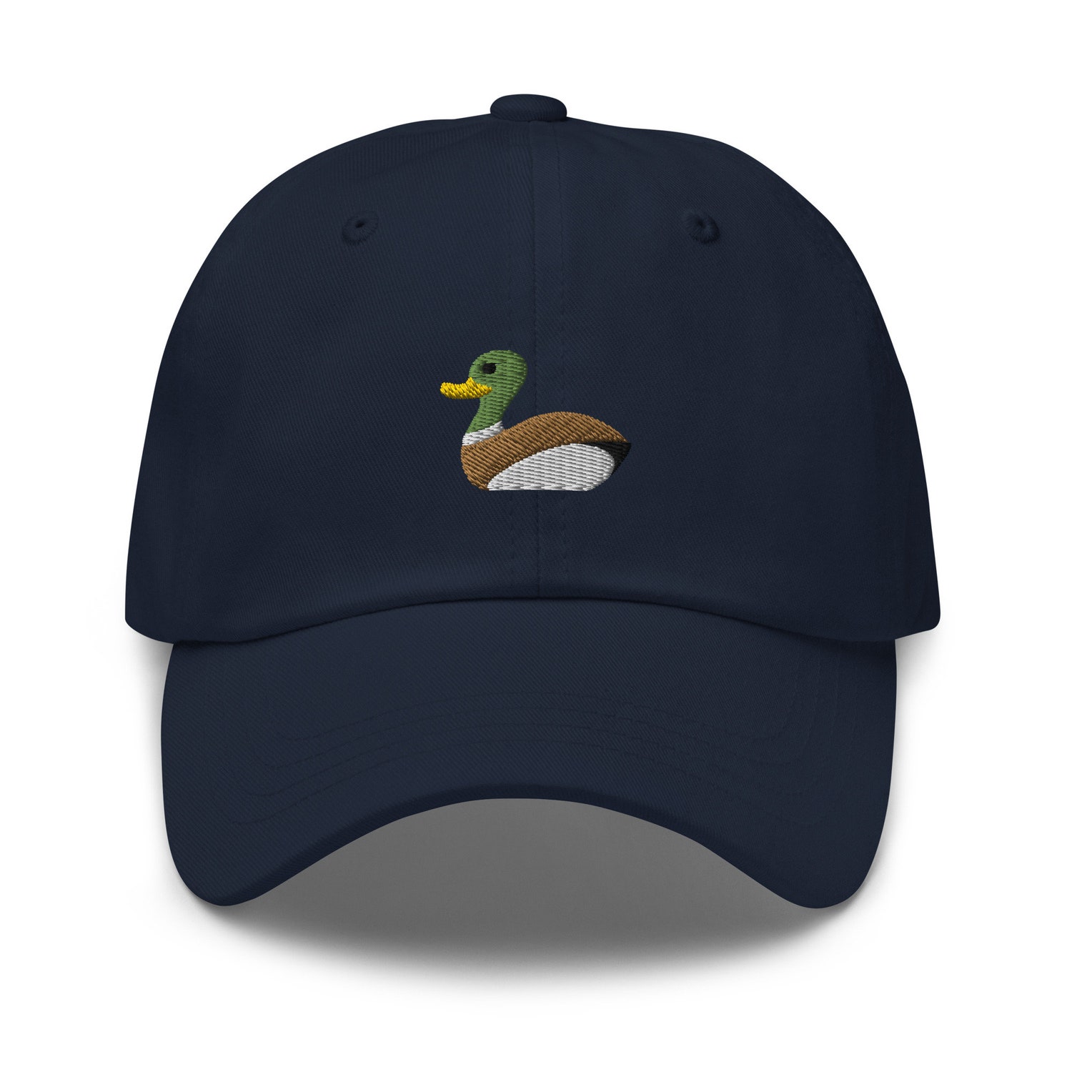 Mallard Duck Embroidered Dad Hat - Duck Lover Hiking Cap - Funny Wildlife Hunter Baseball Hat image 3