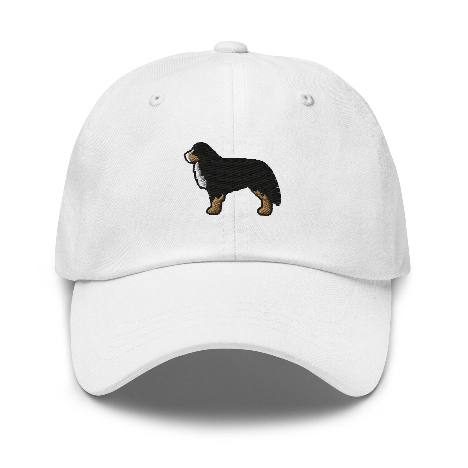 Bernese Mountain Dog Embroidered Baseball Hat - Gift for Dog Lovers - Multiple Colors image 2