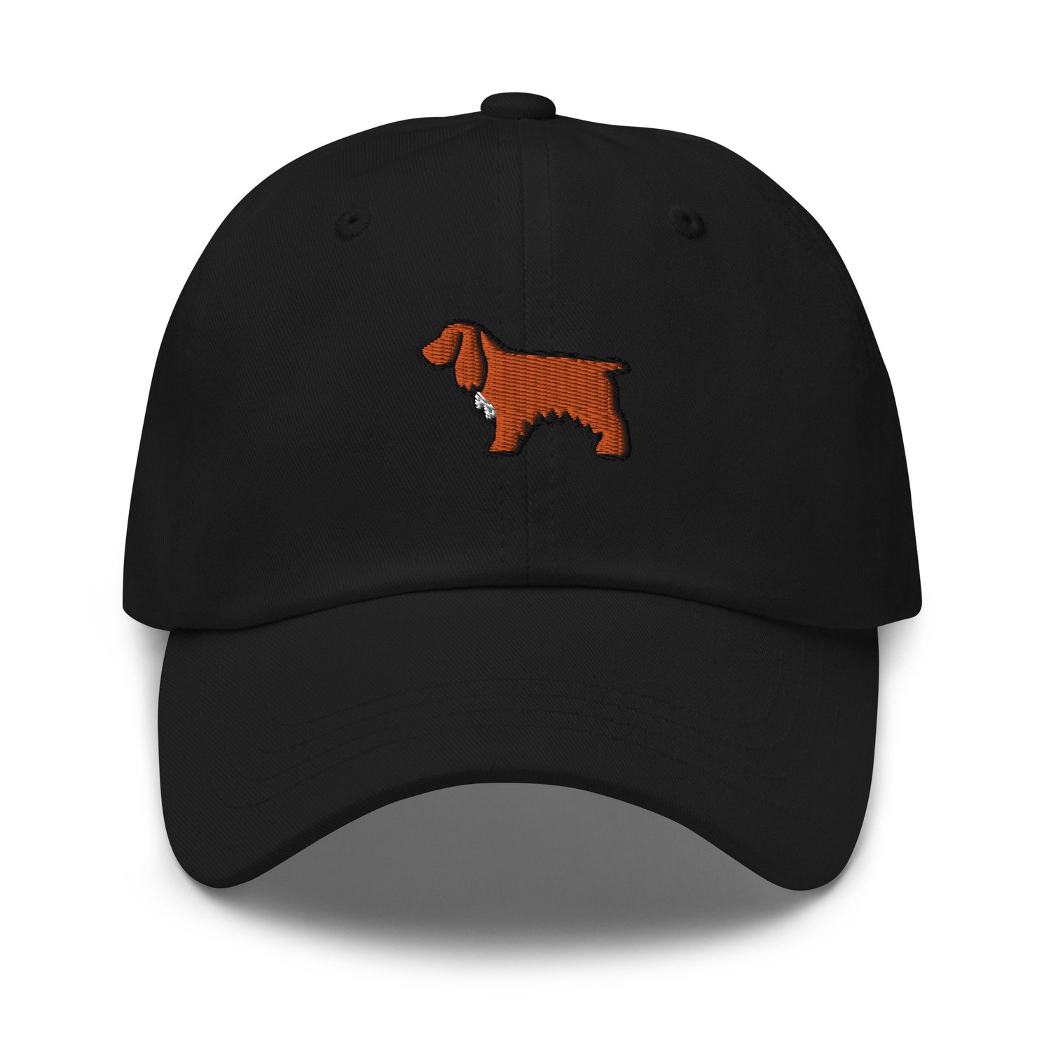 Cocker Spaniel Embroidered Dad Hat - Funny Dog Owner Gift Baseball Cap image 1