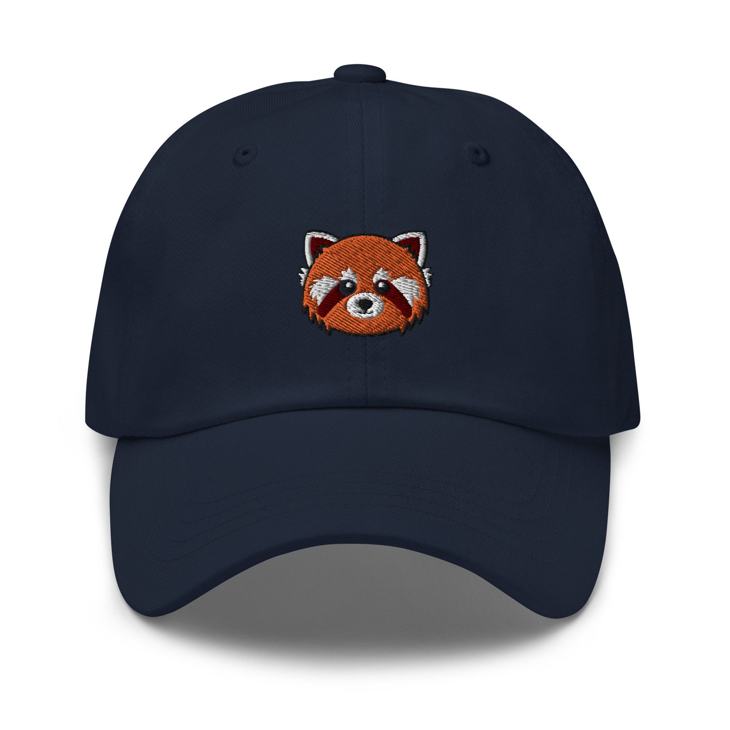 Red Panda Embroidered Baseball Dad Hat - Cute Wildlife Animal Gift for Animal Lovers image 4