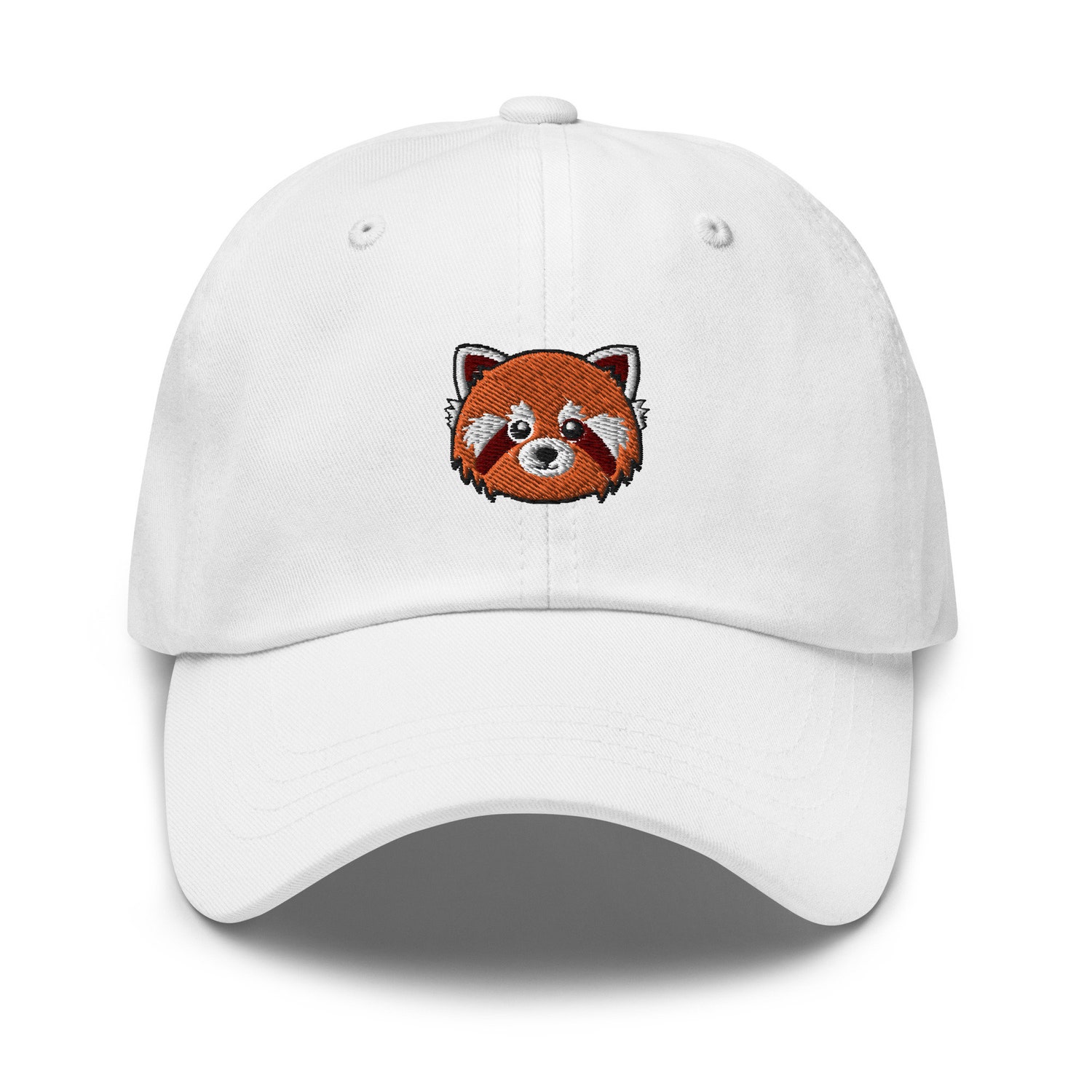 Red Panda Embroidered Baseball Dad Hat - Cute Wildlife Animal Gift for Animal Lovers image 5