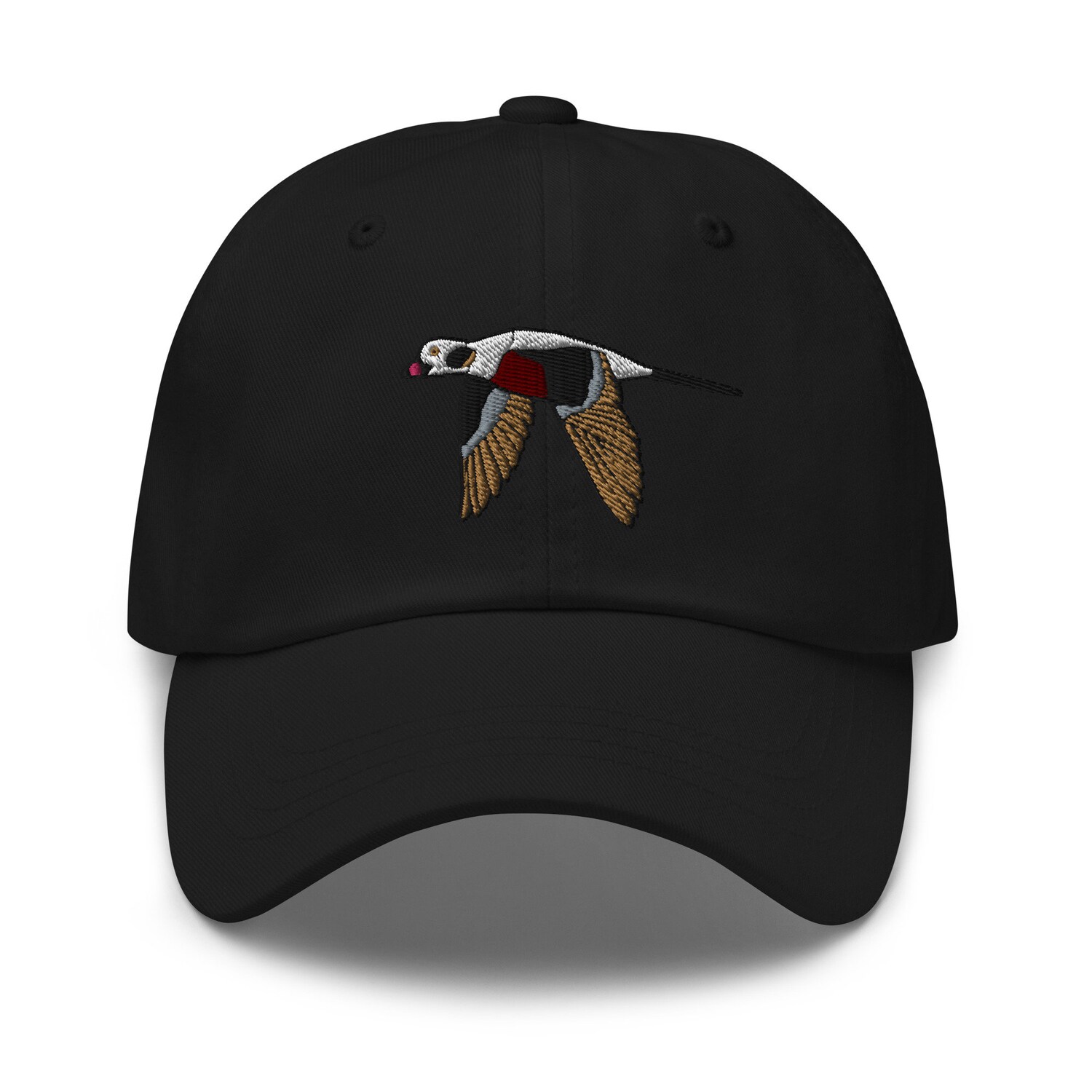 Long Tailed Duck Embroidered Hat for Bird Watchers - Wildlife Nature Cap for Men and Women image 1