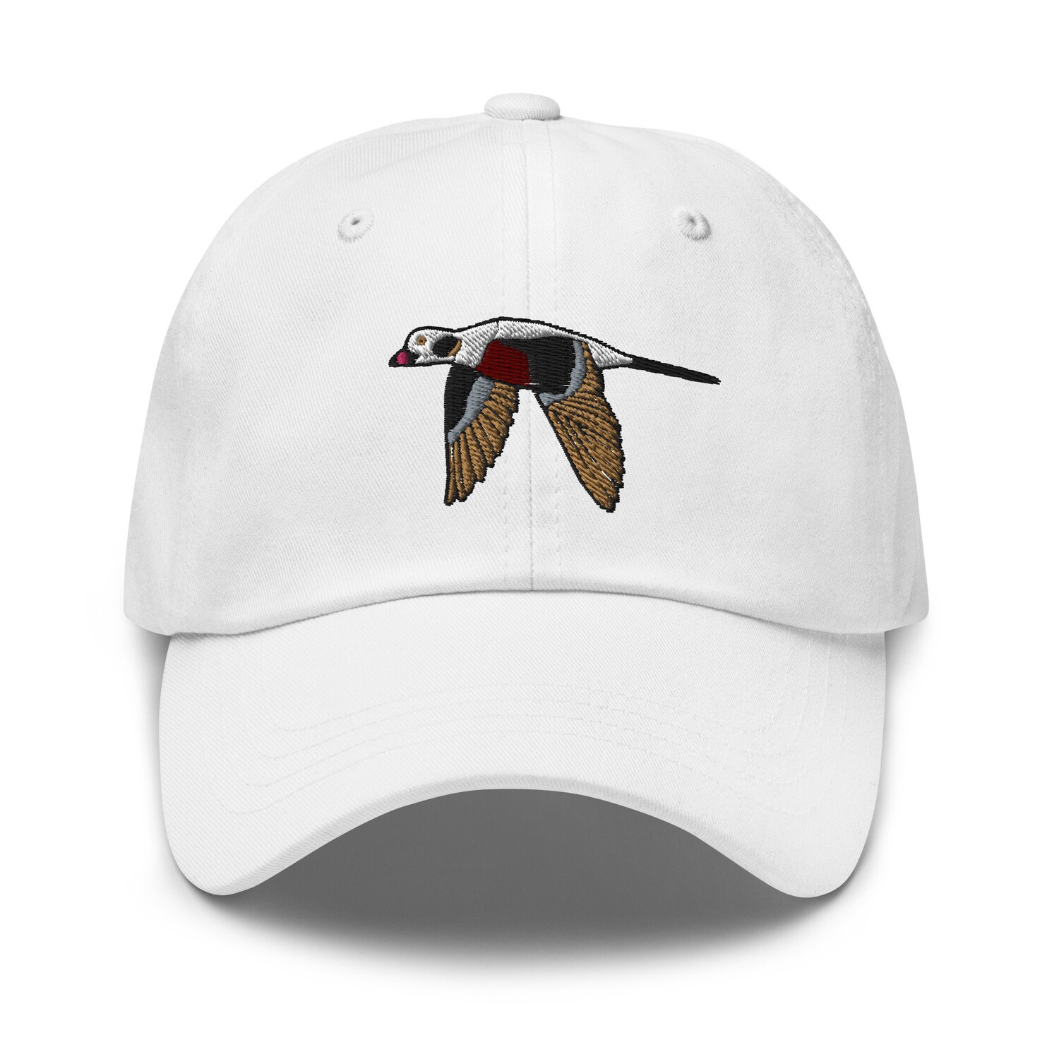 Long Tailed Duck Embroidered Hat for Bird Watchers - Wildlife Nature Cap for Men and Women image 2