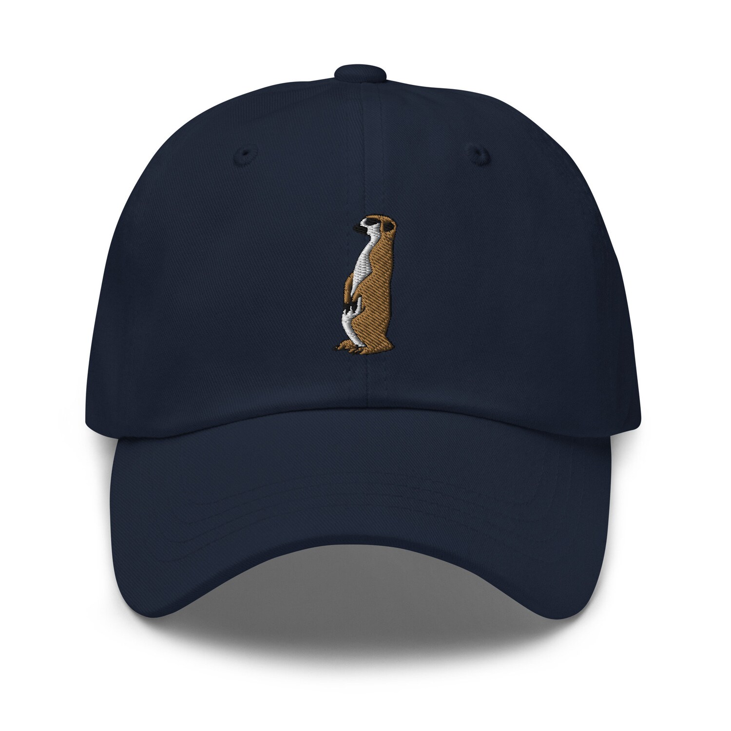 Cute Meerkat Embroidered Unisex Baseball Cap - Funny Wildlife Dad Hat Gift image 3