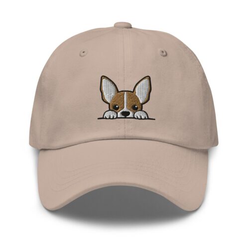 Chihuahua Dog Embroidered Unisex Dad Hat image 0