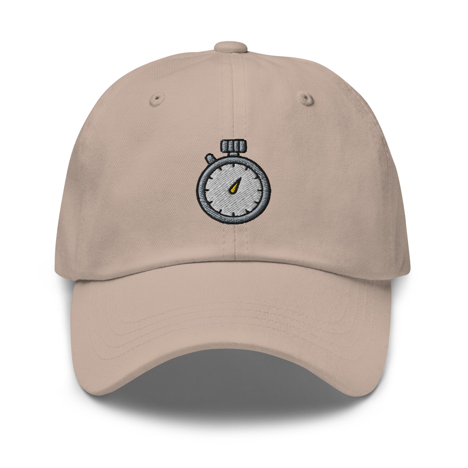 Stopwatch Embroidered Dad Hat - Funny Pocket Watches Baseball Cap image 4