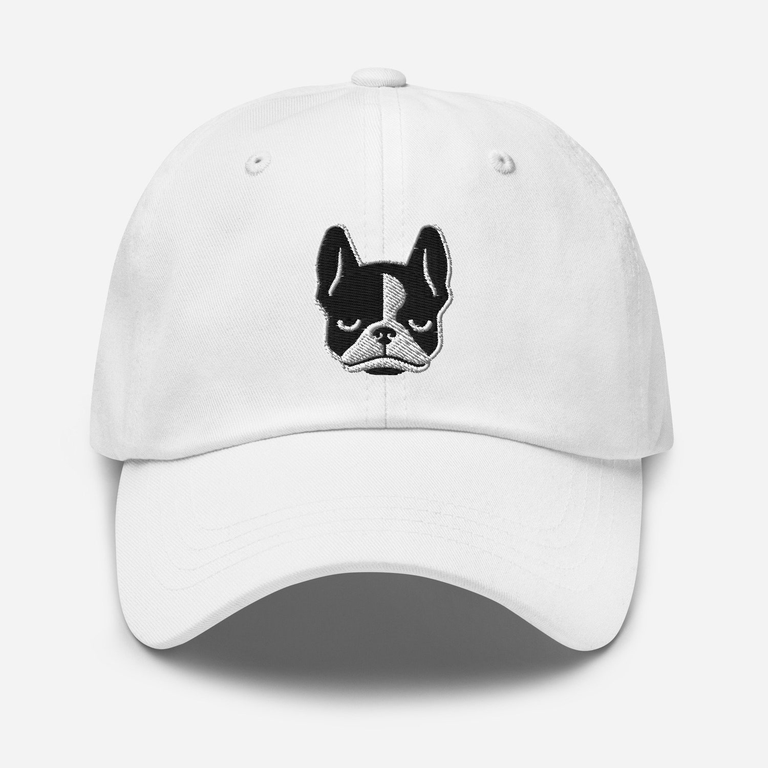 Boston Terrier Dad Hat - Embroidered Unstructured Baseball Cap for Dog Lovers image 9