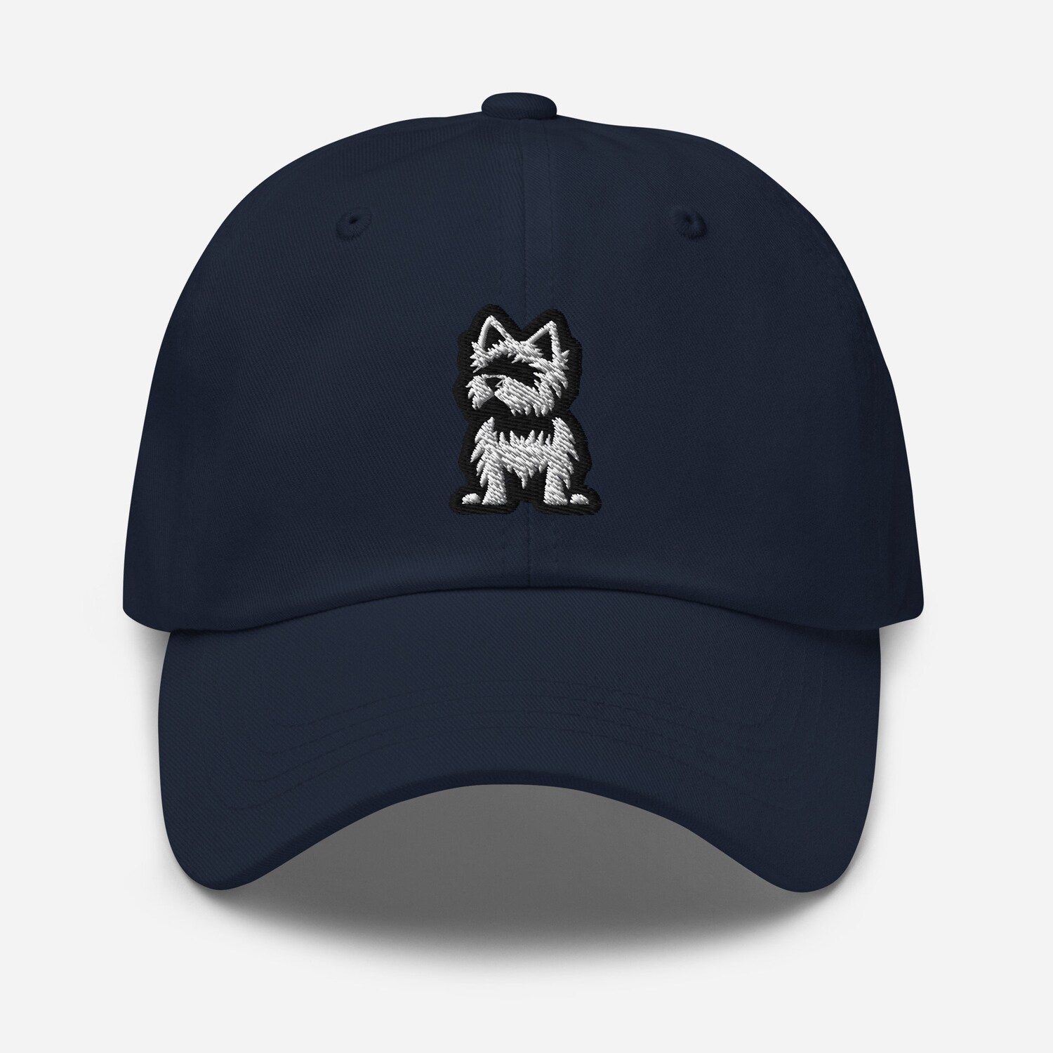 Yorkshire Terrier Dad Hat - Embroidered Dog Cap - Gift for Puppy Lovers image 1