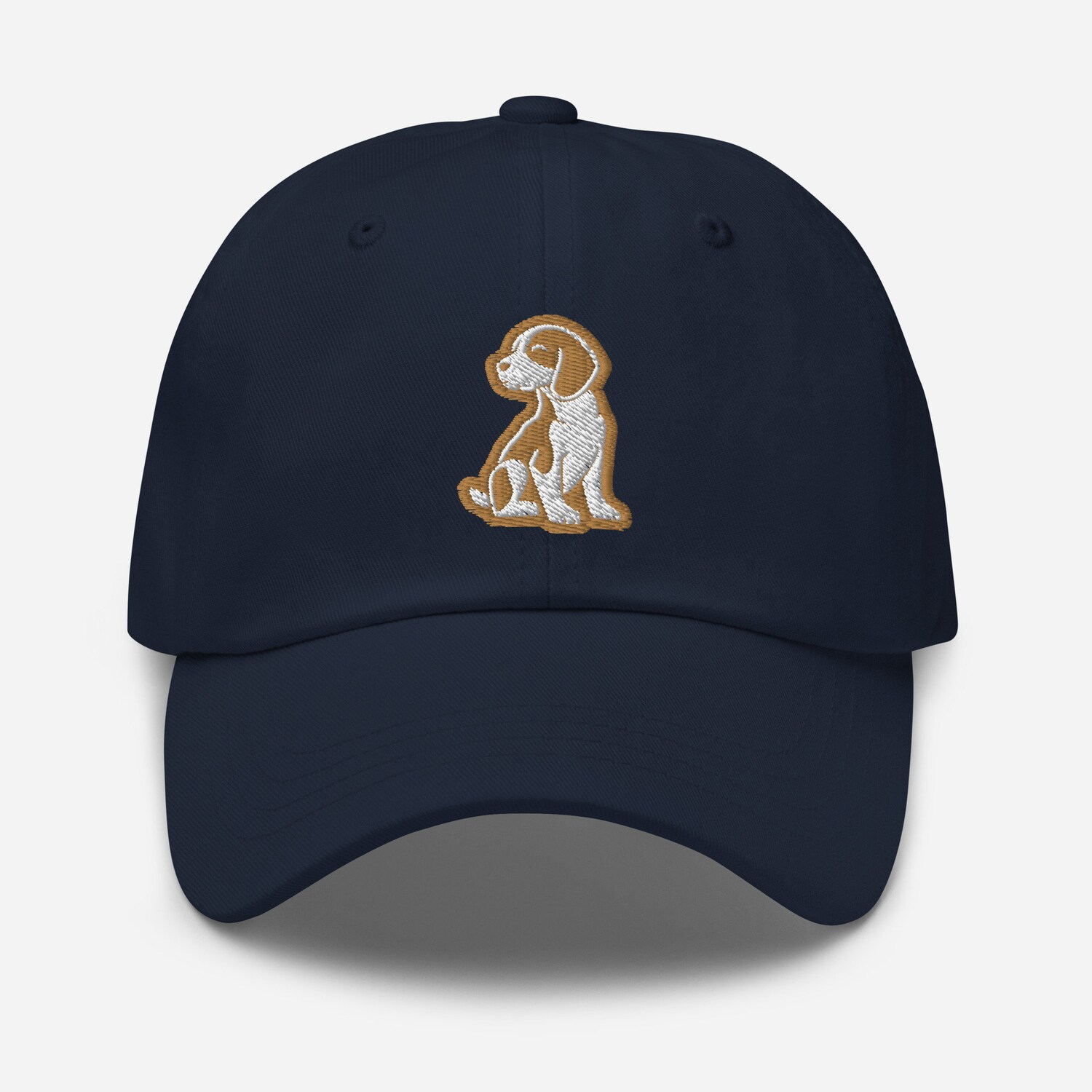 Beagle Embroidered Adjustable Dad Hat - Dog Baseball Cap Gift for Puppy Lovers image 2