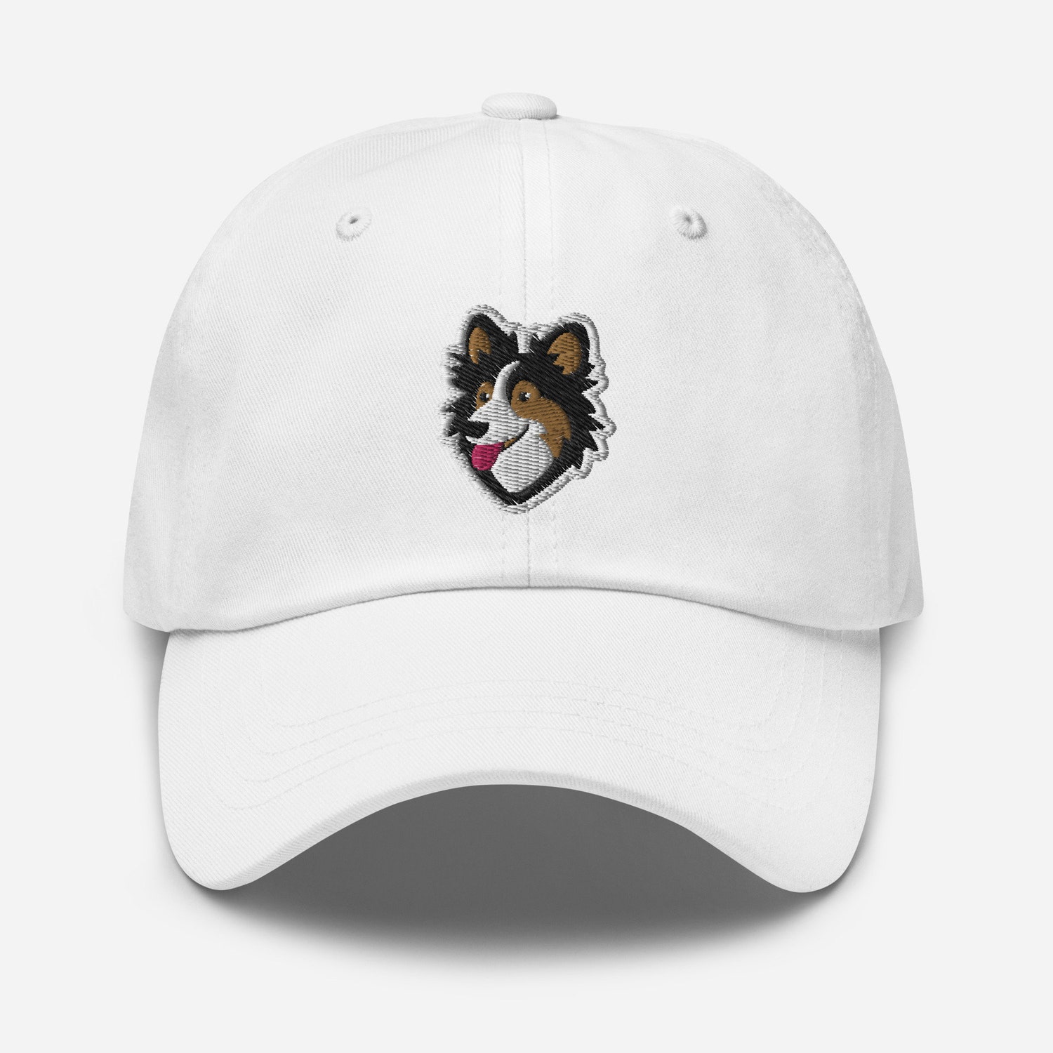 Collie Dad Hat - Embroidered Adjustable Baseball Cap for Dog Lovers - Unique Gift for Pet Parents image 9