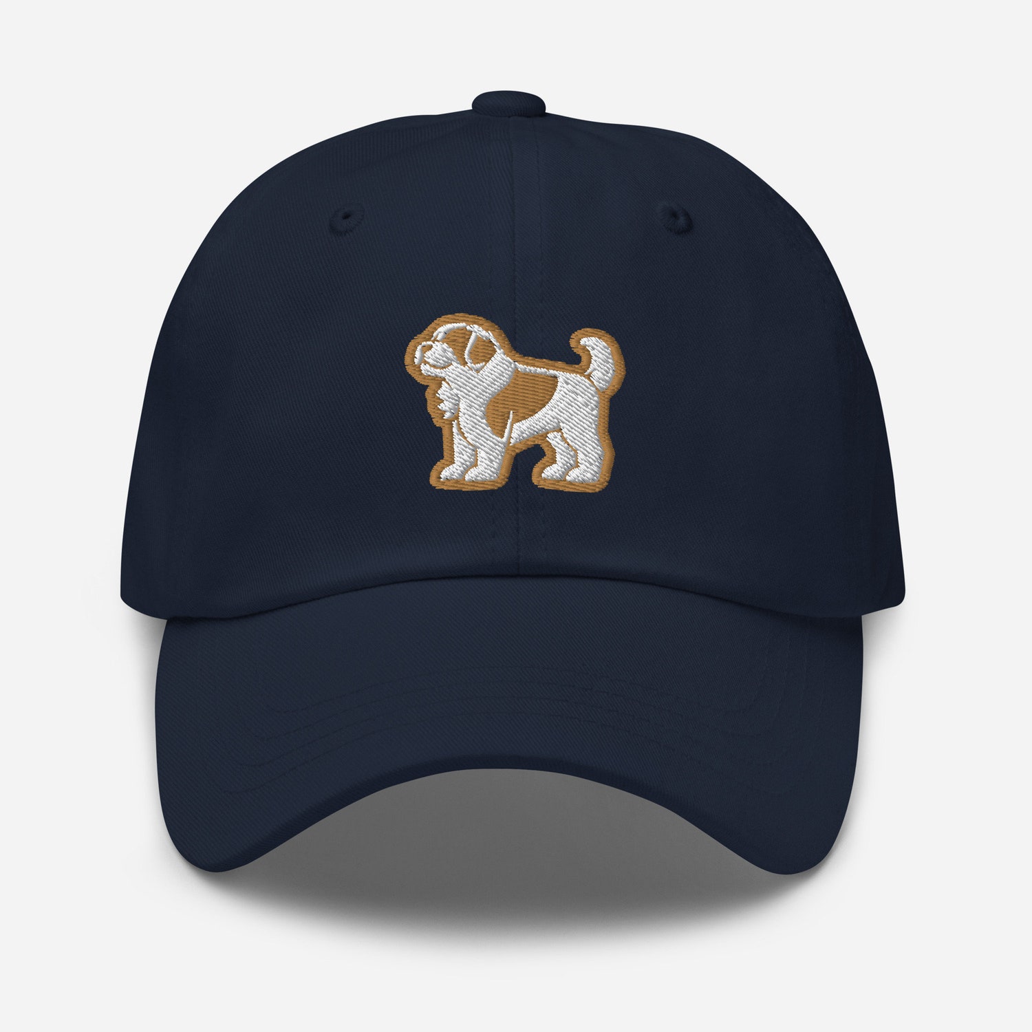 Saint Bernard Dad Hat Embroidered Dog Cap - Adjustable Baseball Cap Gift for Puppy Lovers image 2