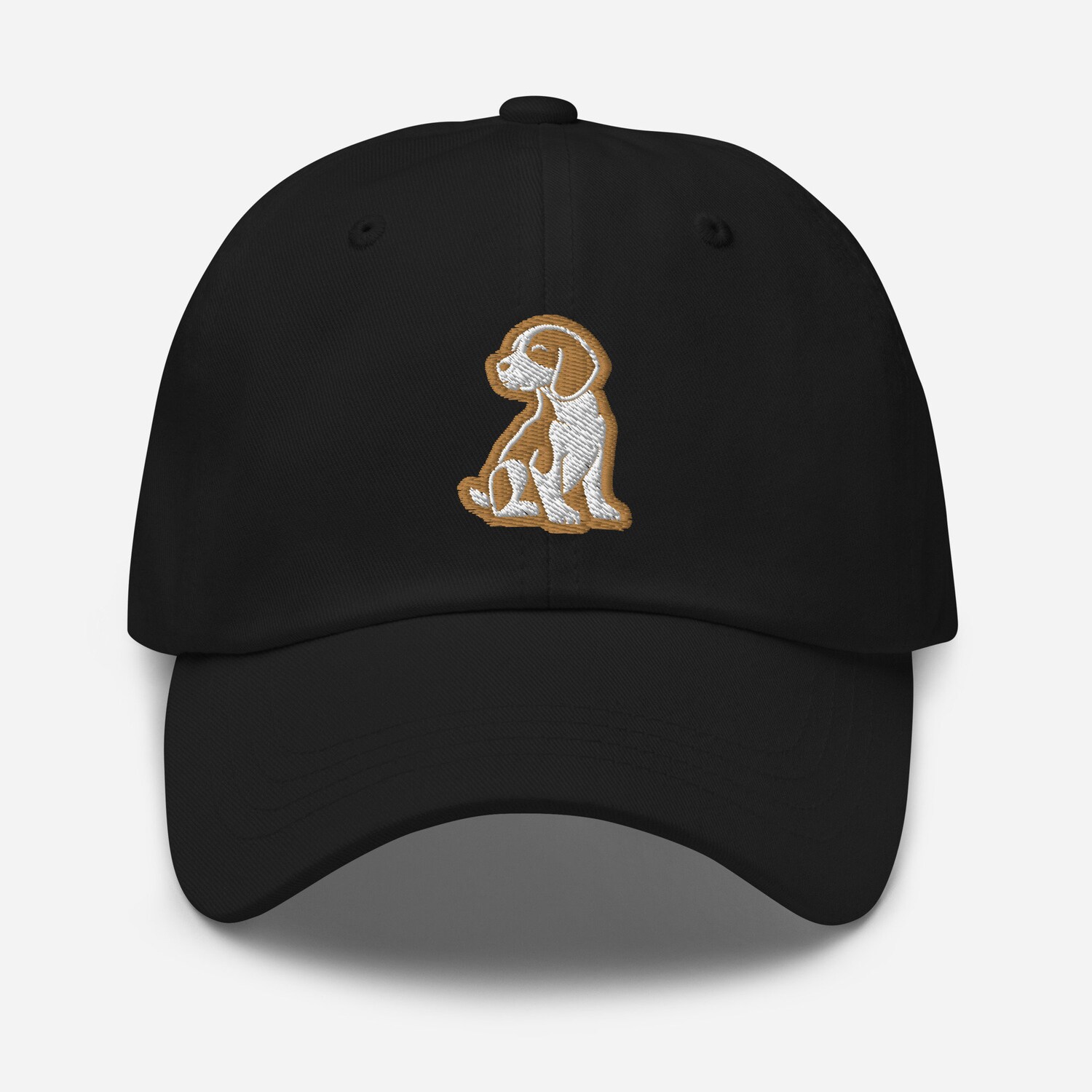 Beagle Embroidered Adjustable Dad Hat - Dog Baseball Cap Gift for Puppy Lovers image 1