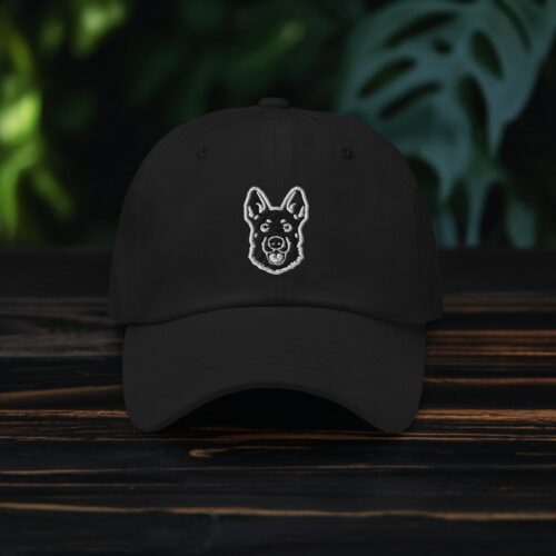 Cattle Dog Dad Hat - Embroidered Adjustable Baseball Cap - Perfect Gift for Dog Lovers image 0