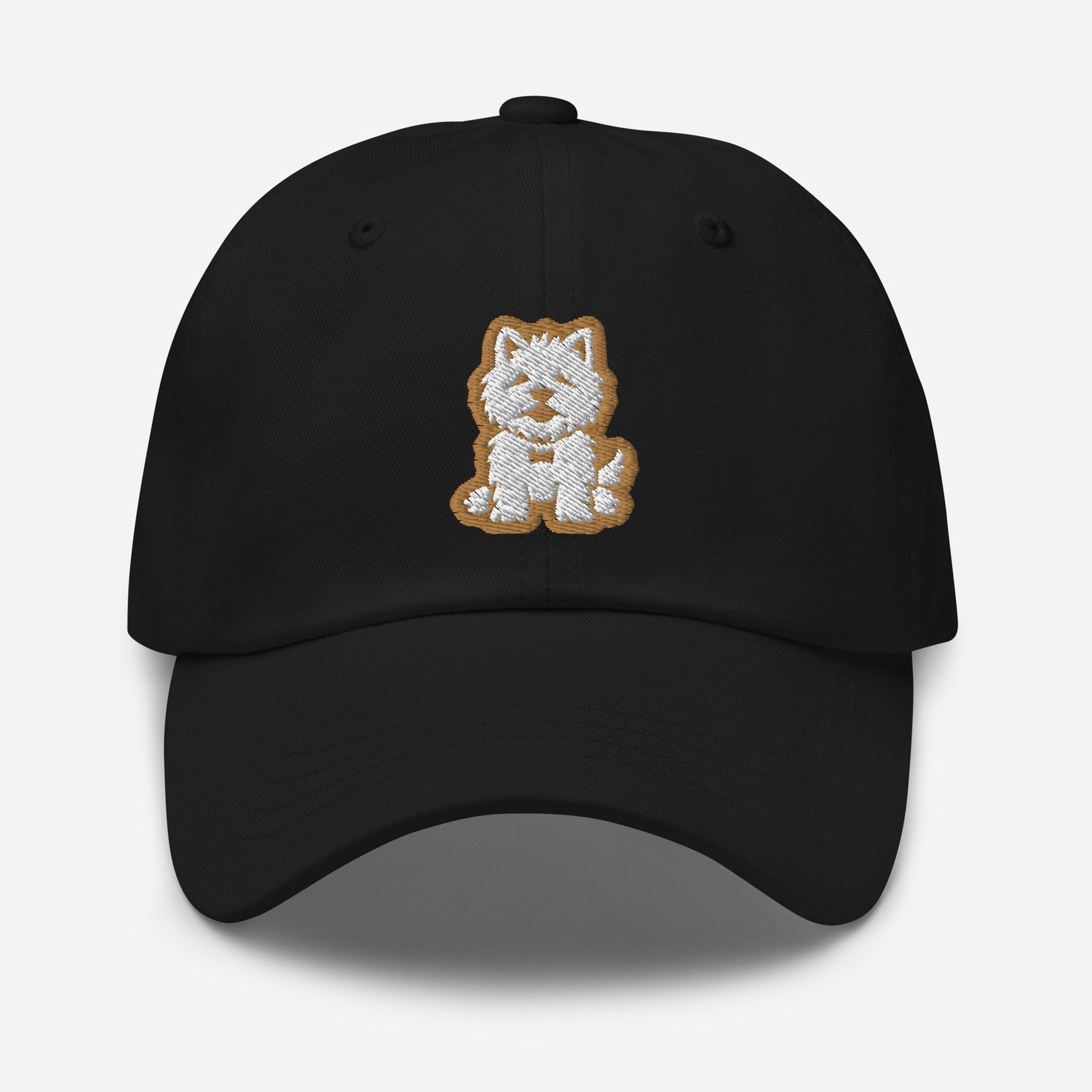 Westie Embroidered Dad Hat - Unique Gift for Dog Lovers and Pet Parents image 1