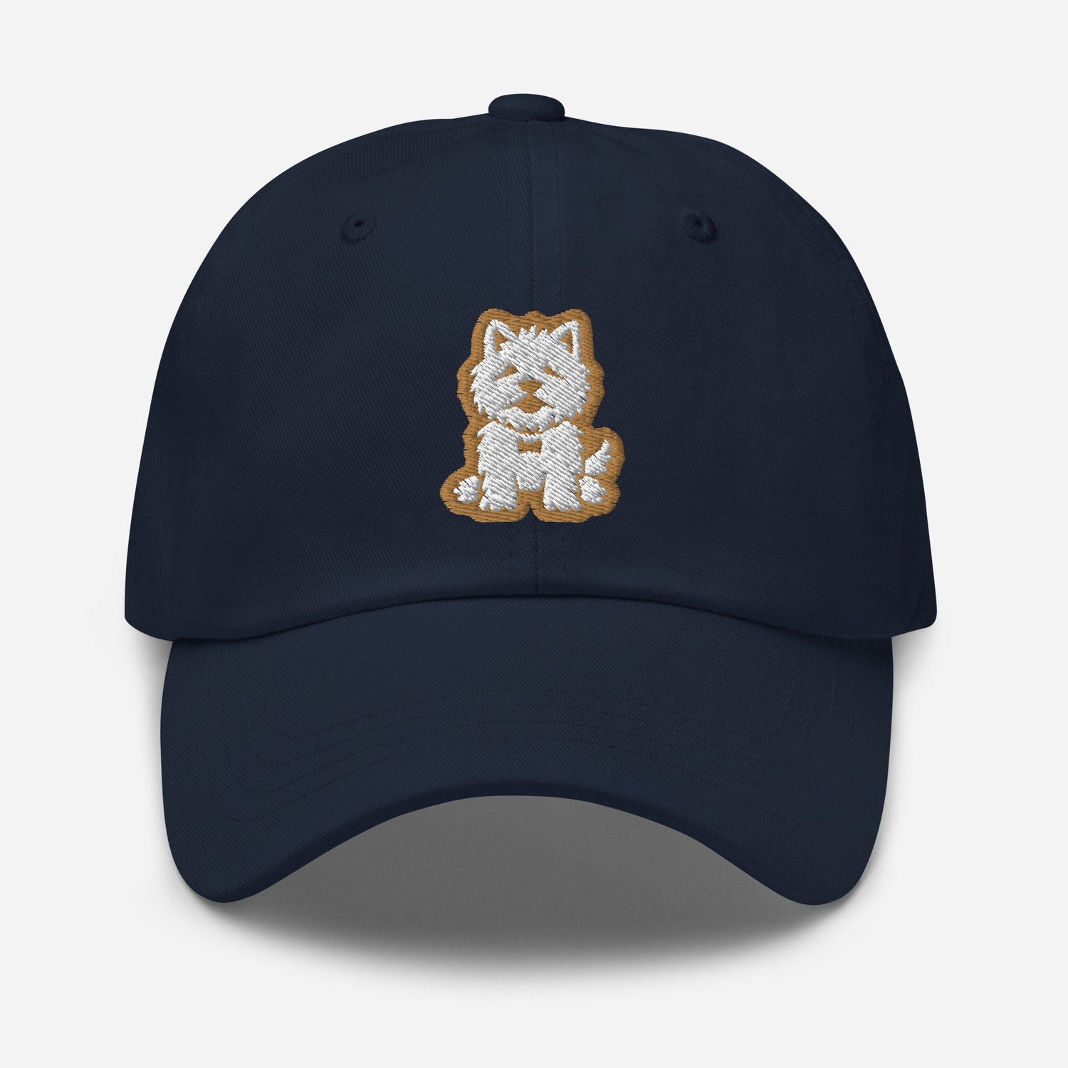 Westie Embroidered Dad Hat - Unique Gift for Dog Lovers and Pet Parents image 2