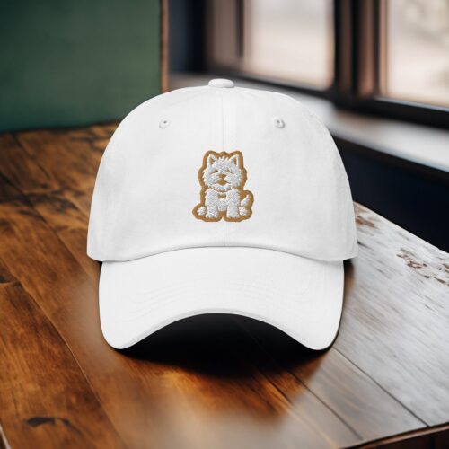 Westie Embroidered Dad Hat - Unique Gift for Dog Lovers and Pet Parents image 0