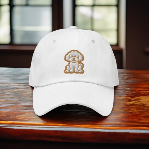 Cavapoo Embroidered Dog Adjustable Baseball Cap - Unique Puppy Lover Gift image 0