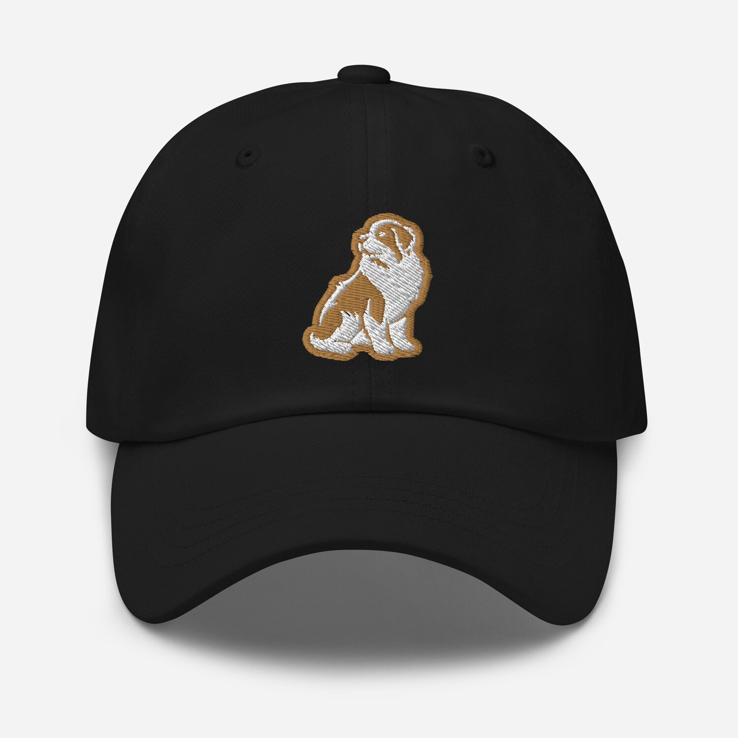 Saint Bernard Dad Hat - Embroidered Dog Adjustable Baseball Cap for Puppy Lovers image 1