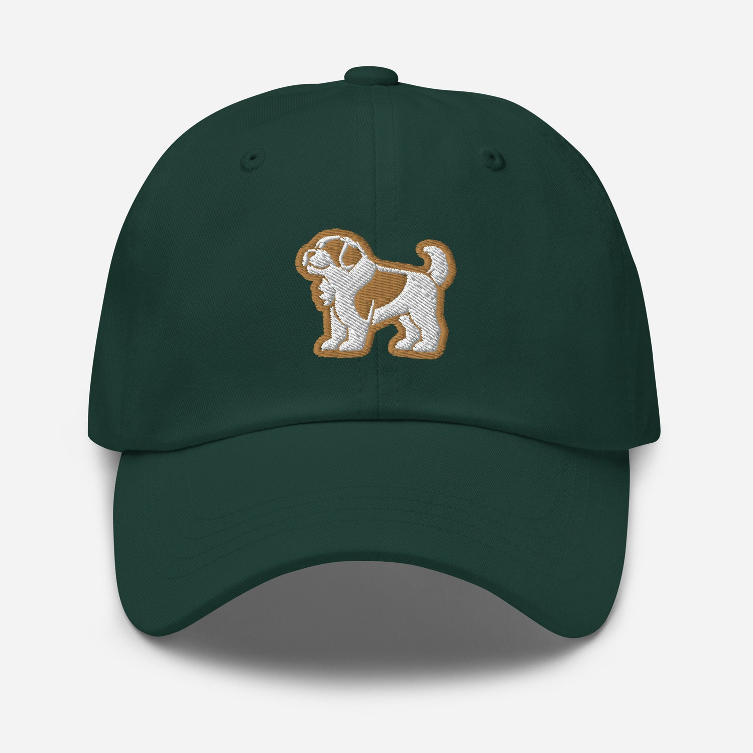 Saint Bernard Dad Hat Embroidered Dog Cap - Adjustable Baseball Cap Gift for Puppy Lovers image 4