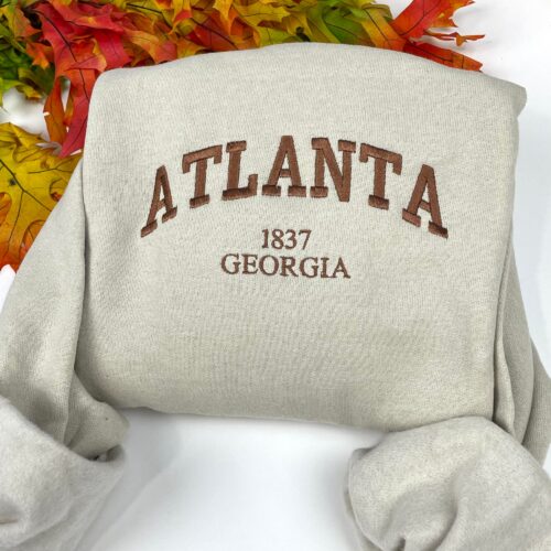 Atlanta Embroidered Sweatshirts - Custom City Crewnecks ATL image 0