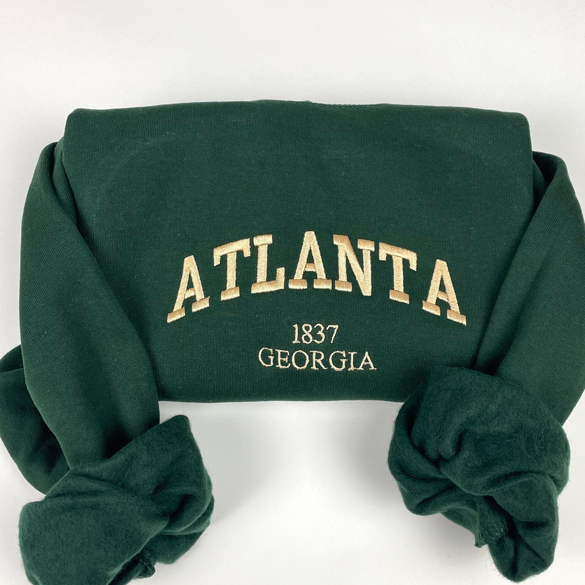 Atlanta Embroidered Sweatshirts - Custom City Crewnecks ATL image 7