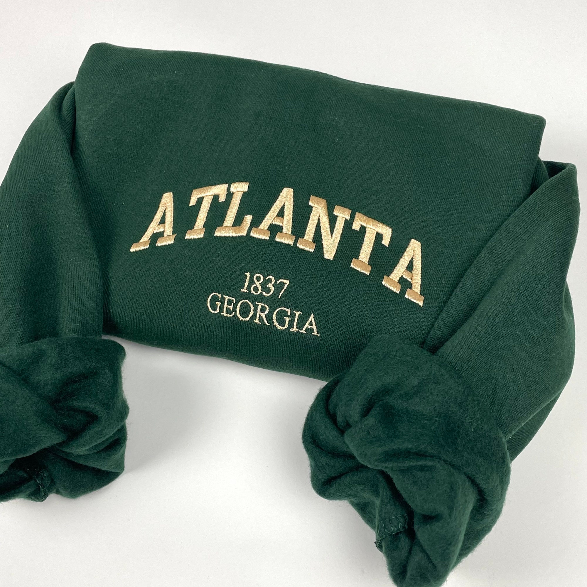 Atlanta Embroidered Sweatshirts - Custom City Crewnecks ATL image 6