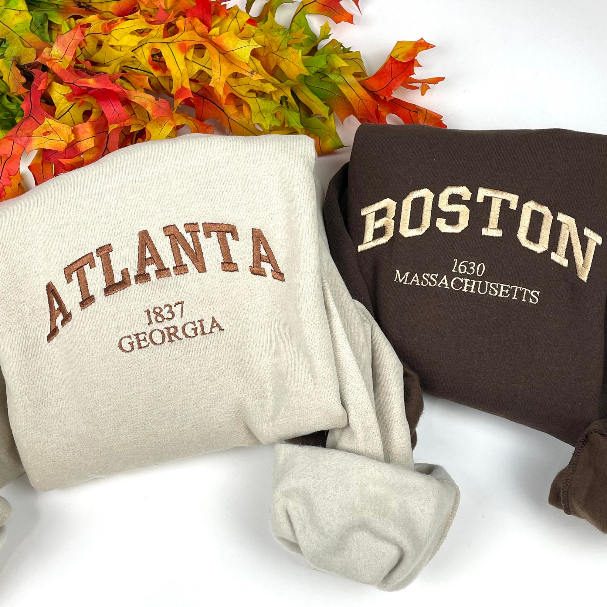 Atlanta Embroidered Sweatshirts - Custom City Crewnecks ATL image 4