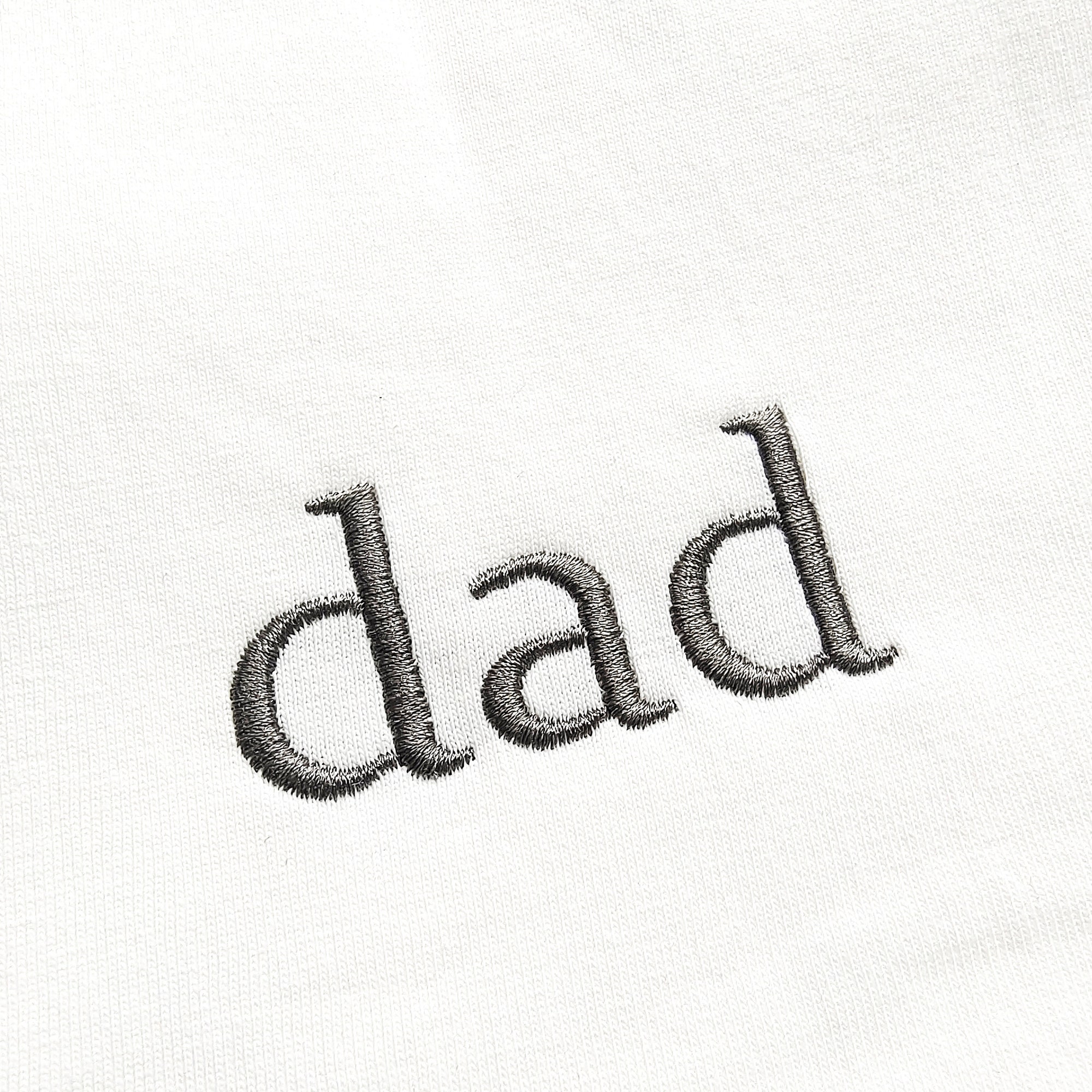 DAD Shirt - Personalized Embroidered Father's Day Shirt New Dad Gift Gift for Him image 3