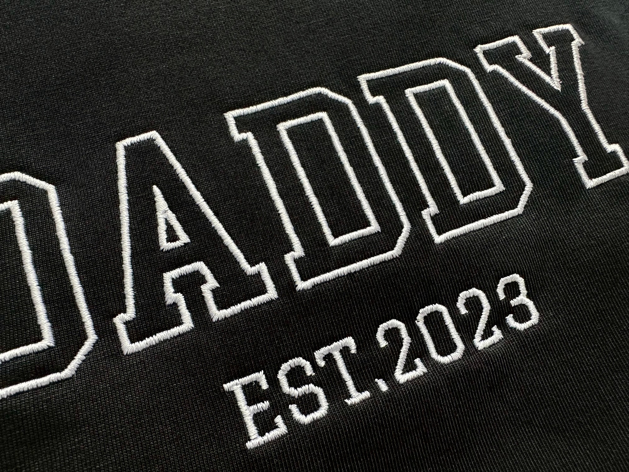 Daddy Shirt - Custom Father's Day Embroidered Personalized Shirt Gift for Dad image 3