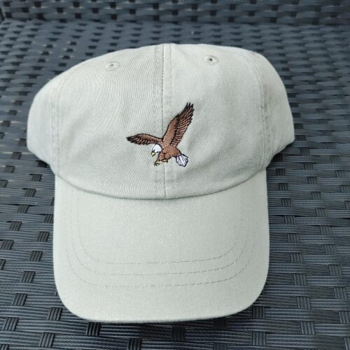 Embroidered Bald Eagle Cap - Bird Watcher Gift - Wildlife Baseball Hat for Mom & Dad image 0