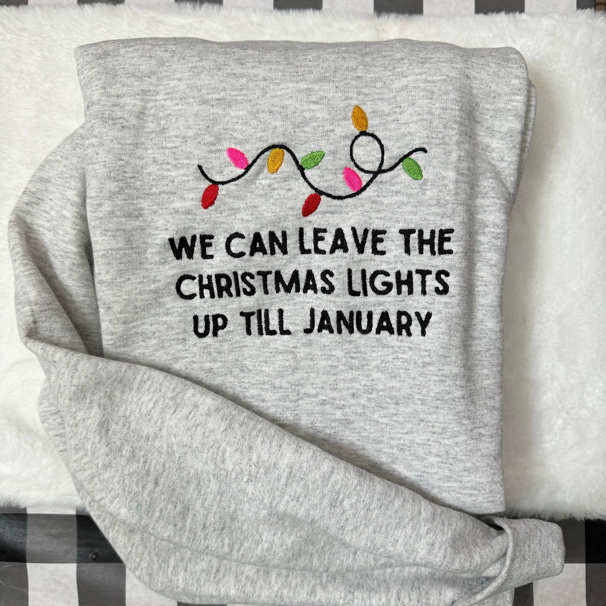 Lover Embroidered Sweatshirt - Music Sweatshirt Embroidered Christmas Crewneck Christmas Gift for Her Taylor Swift Hoodie image 4