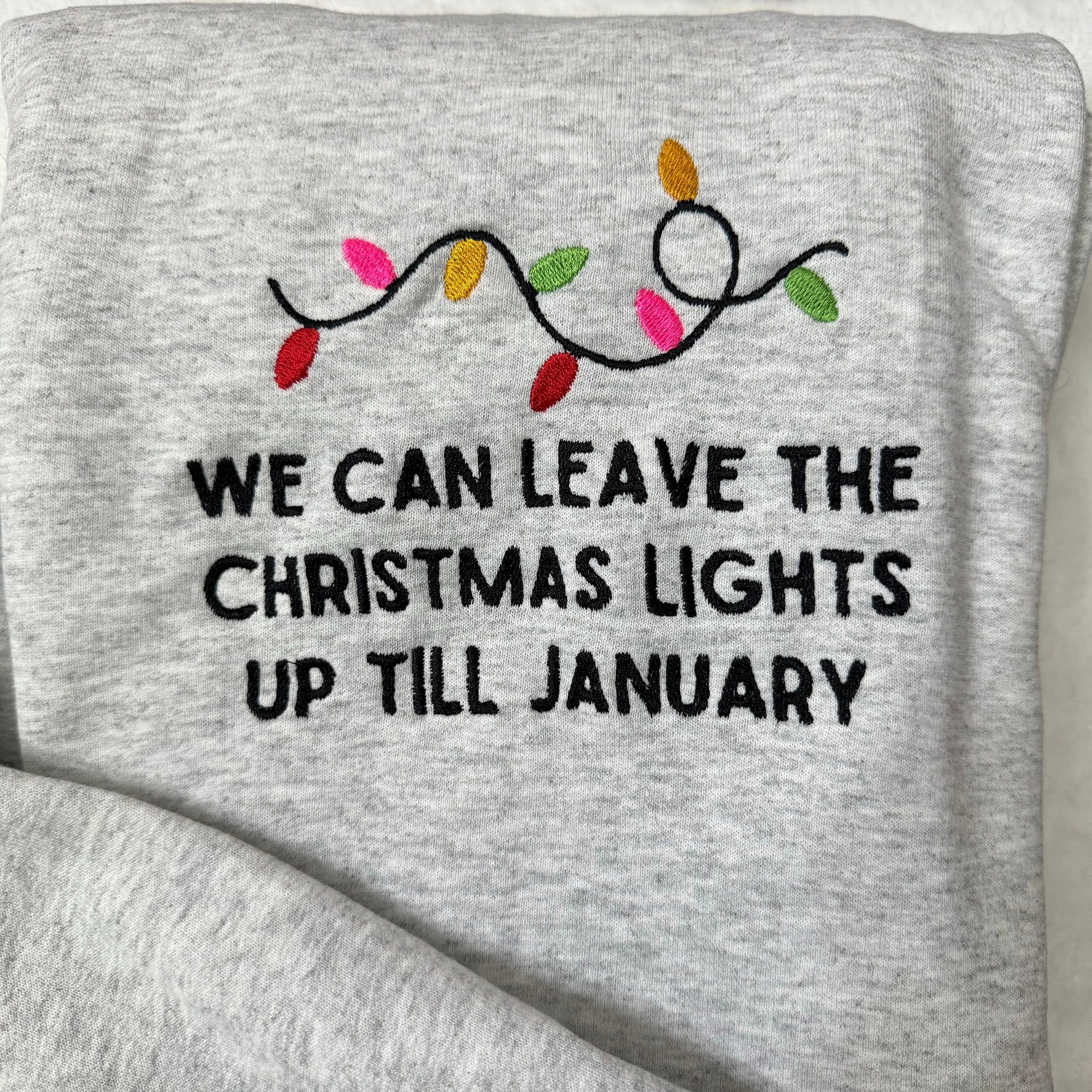 Lover Embroidered Sweatshirt - Music Sweatshirt Embroidered Christmas Crewneck Christmas Gift for Her Taylor Swift Hoodie image 3