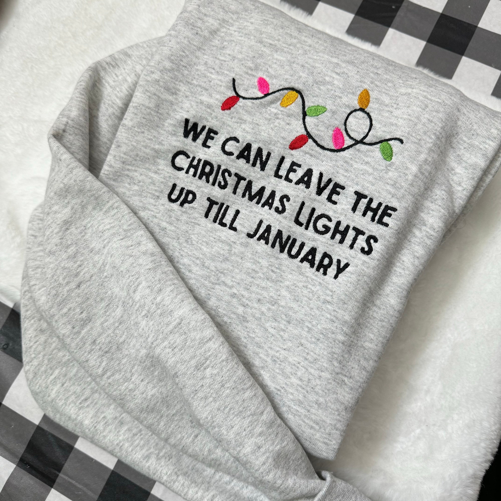Lover Embroidered Sweatshirt - Music Sweatshirt Embroidered Christmas Crewneck Christmas Gift for Her Taylor Swift Hoodie image 6