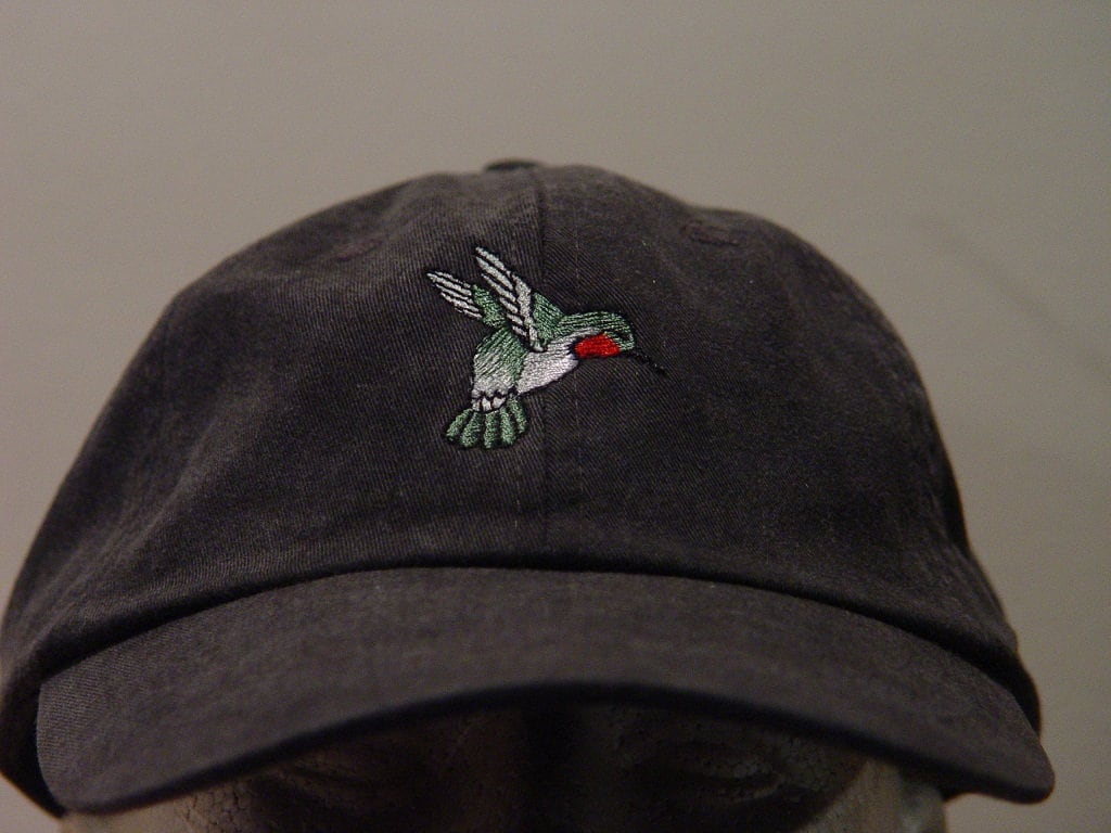 Hummingbird Embroidered Cap - Wildlife Bird Hat for Men & Women - 24 Colors Available - Perfect Gift for Mom & Dad image 5