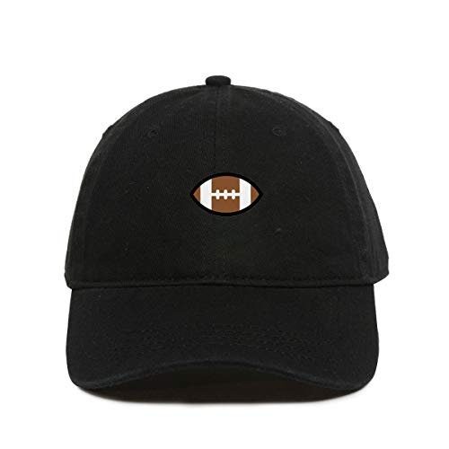 American Football Embroidered Cotton Dad Hat image 0